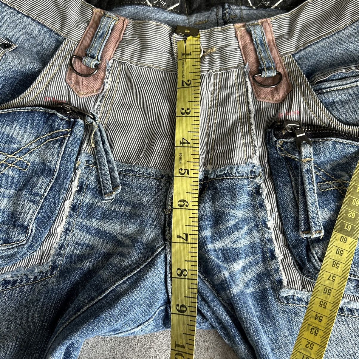 PPFM PPFM Punk Pocket Painted Jeans Size US 31 - 14 Thumbnail