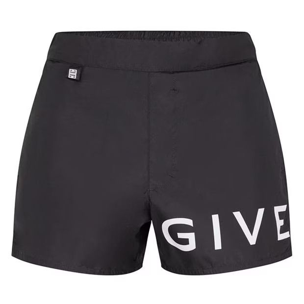 image of Givenchy O1G2R1Mq0424 Swim Shorts In Black, Men's (Size 30)