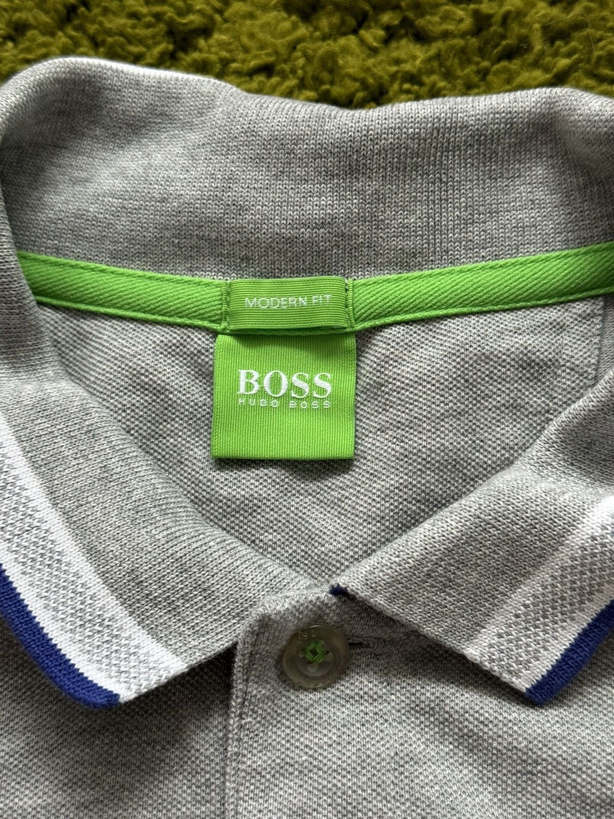 Designer × Hugo Boss Hugo Boss rugby shirt longsleeve Size US L / EU 52-54 / 3 - 4 Thumbnail