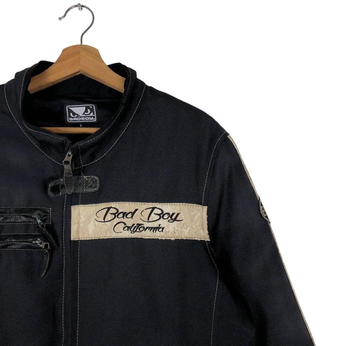 Hein Gericke 🔥Vintage Biker Jacket Racing Bad Boy Big Logo Spell Out Size US L / EU 52-54 / 3 - 9 Thumbnail