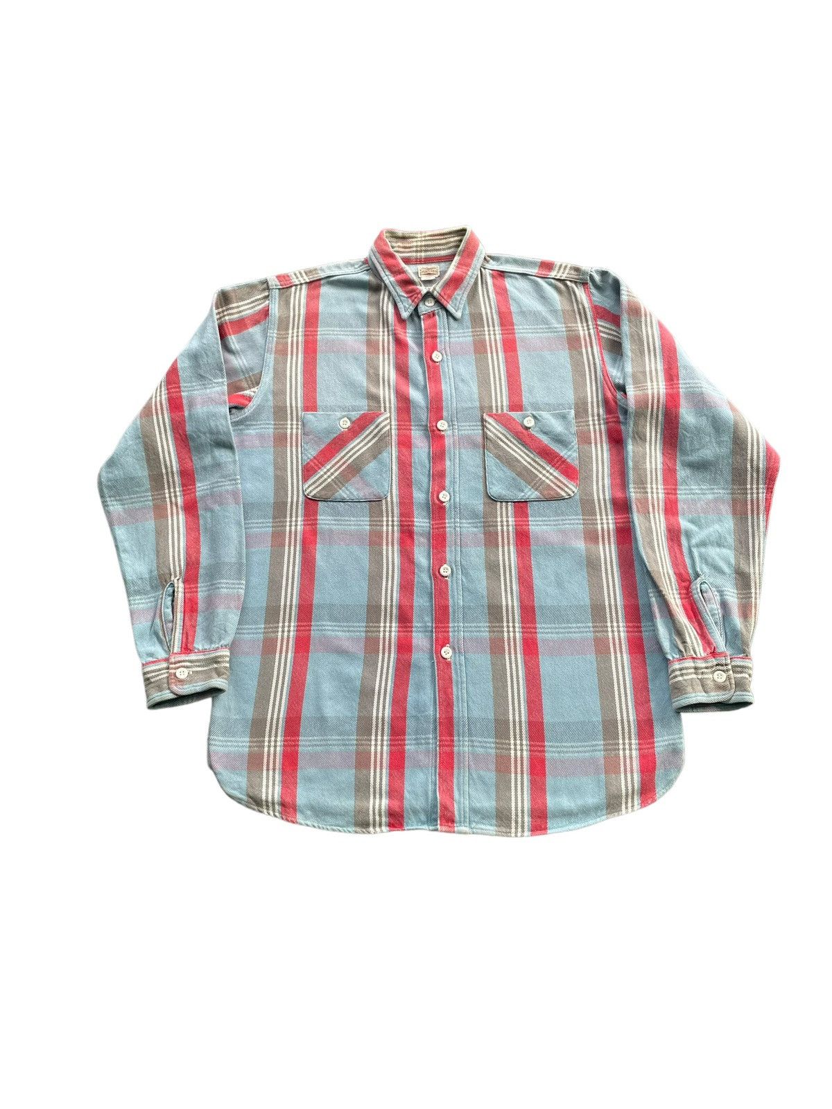 Warehouse Vintage Warehouse Sanforized Flannel Shirt Size US L / EU 52-54 / 3 - 1 Thumbnail