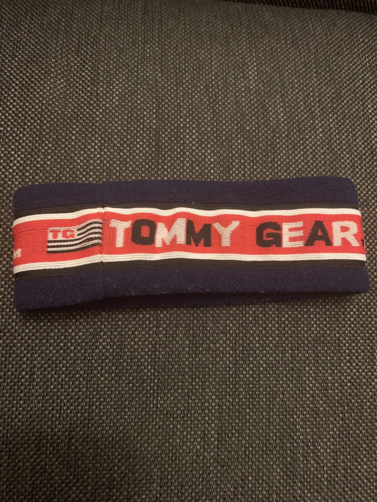 Tommy Hilfiger Tommy Gear Headband Sport Band Workout Red Blue White ...