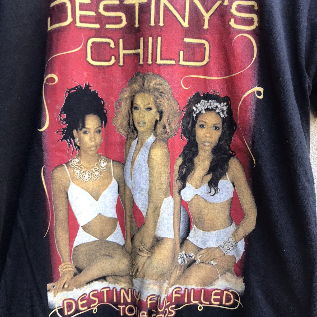 Rap Tees Vintage DESTINYS CHILD rap tee tour rnb Size US M / EU 48-50 / 2 - 4 Thumbnail