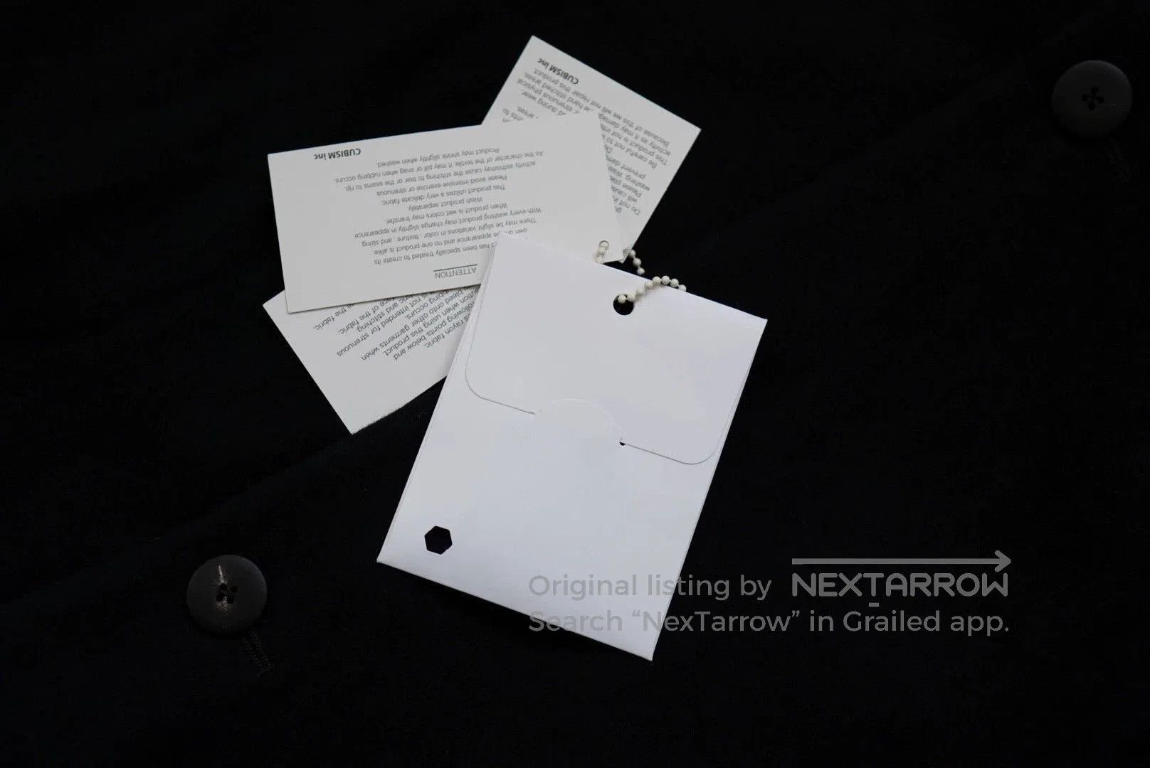 Visvim Black Long Coat with Button Closure Size L. Size US L / EU 52-54 / 3 - 7 Thumbnail