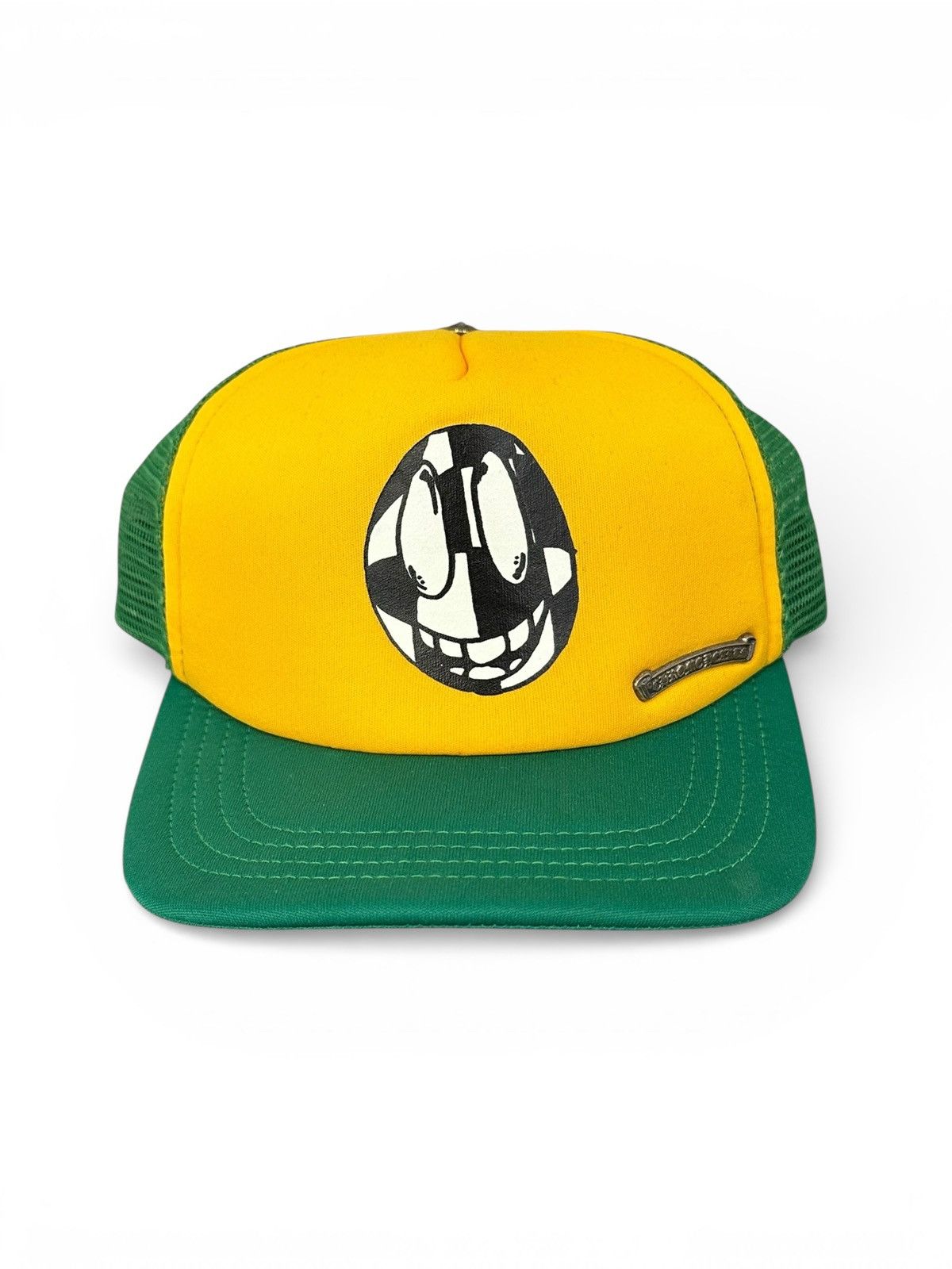 Chrome Matty Boy Smiley 99 Eyes Trucker Hat