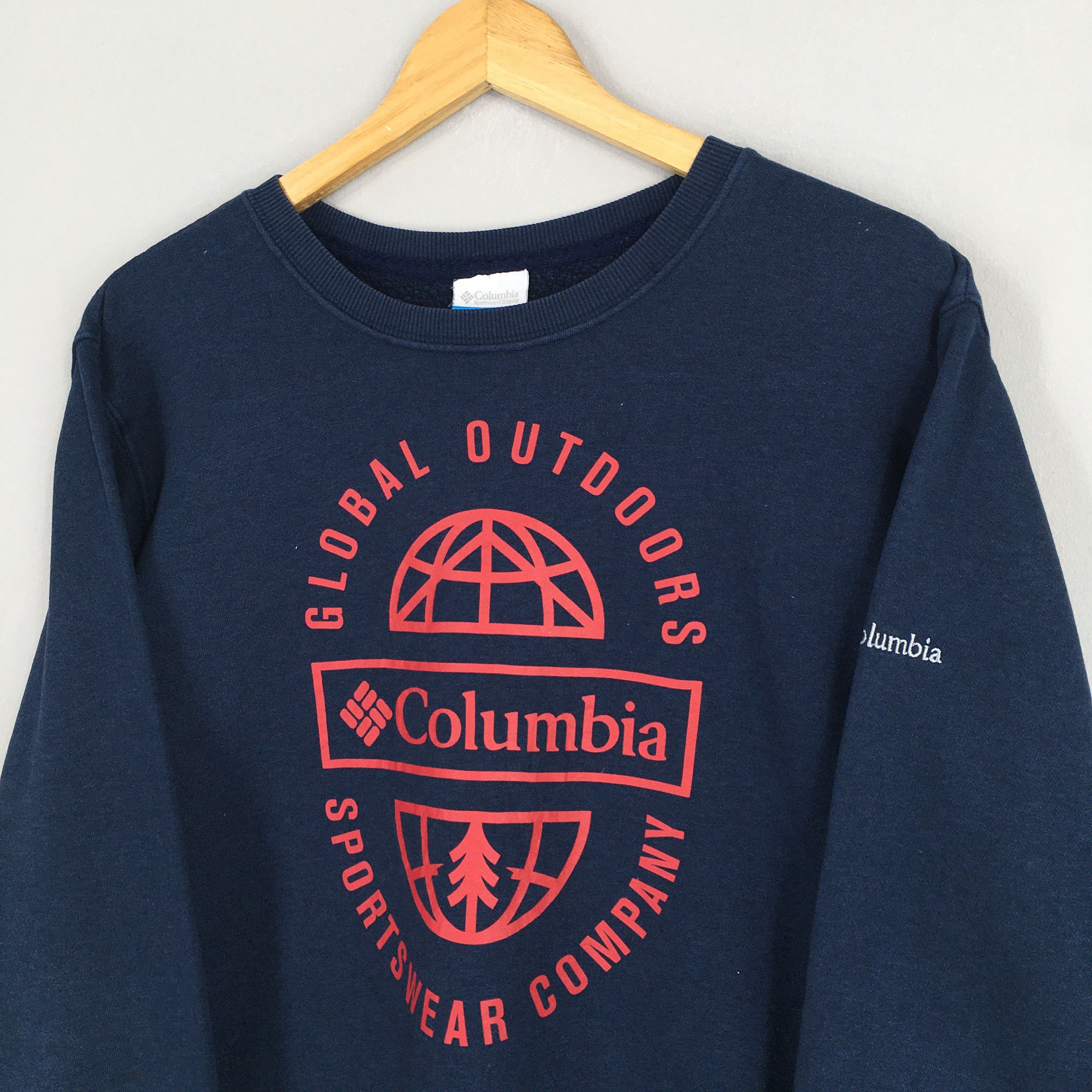 Columbia × Vintage Vintage Columbia Sportswear Outdoor Sweatshirt Large Size US L / EU 52-54 / 3 - 3 Thumbnail
