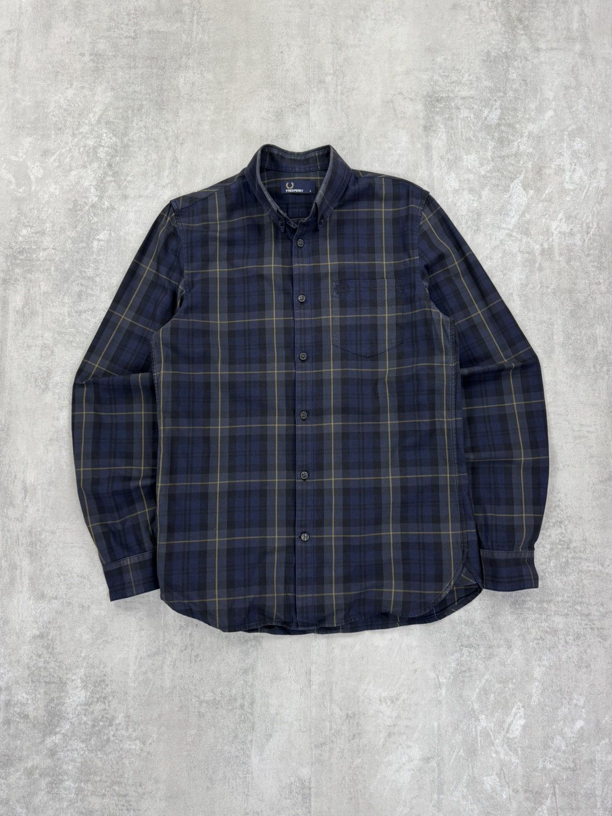 Other Fred Perry Plaid Shirt Button Up Long Sleeve Mens Size Small Size US S / EU 44-46 / 1 - 1 Thumbnail