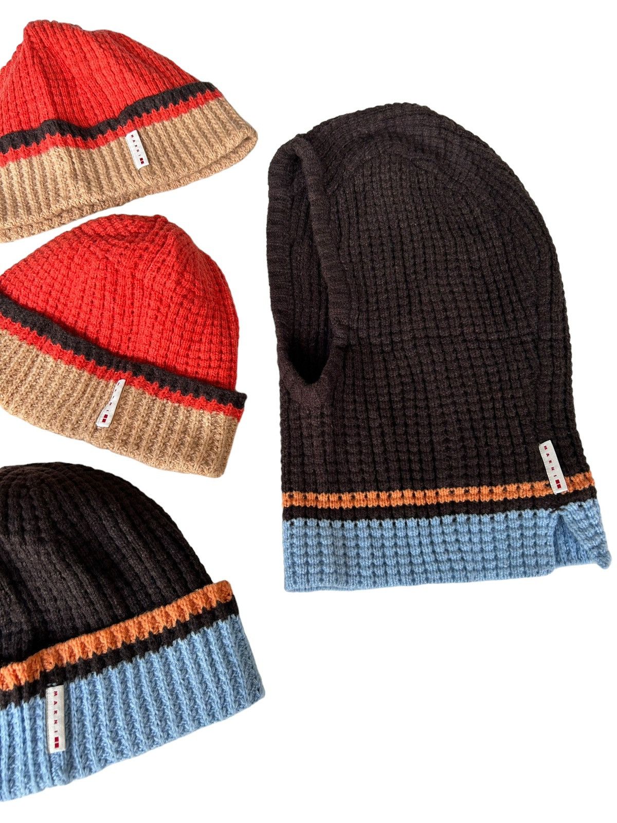 Marni 🔥COMBO 5pcs Marni Popcorn knitted x uniqlo beanie&balaclava Size ONE SIZE - 6 Thumbnail