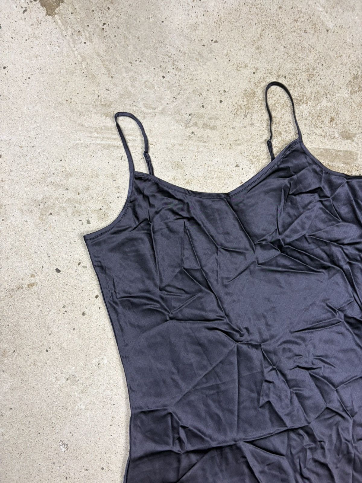 John Galliano Vintage 2000s John Galliano Nylon Purple Slip Dress Size M / US 6-8 / IT 42-44 - 5 Thumbnail