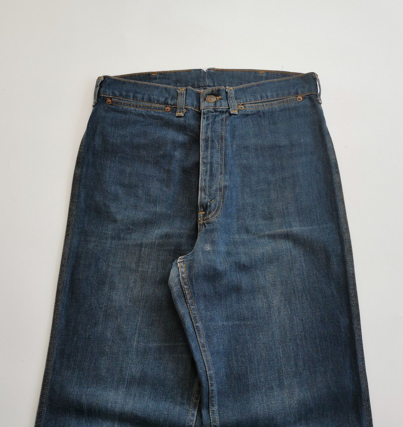 Levi's Flared Vintage 70s Levis Fresh Produce Hippie Jeans Size US 30 / EU 46 - 8 Thumbnail