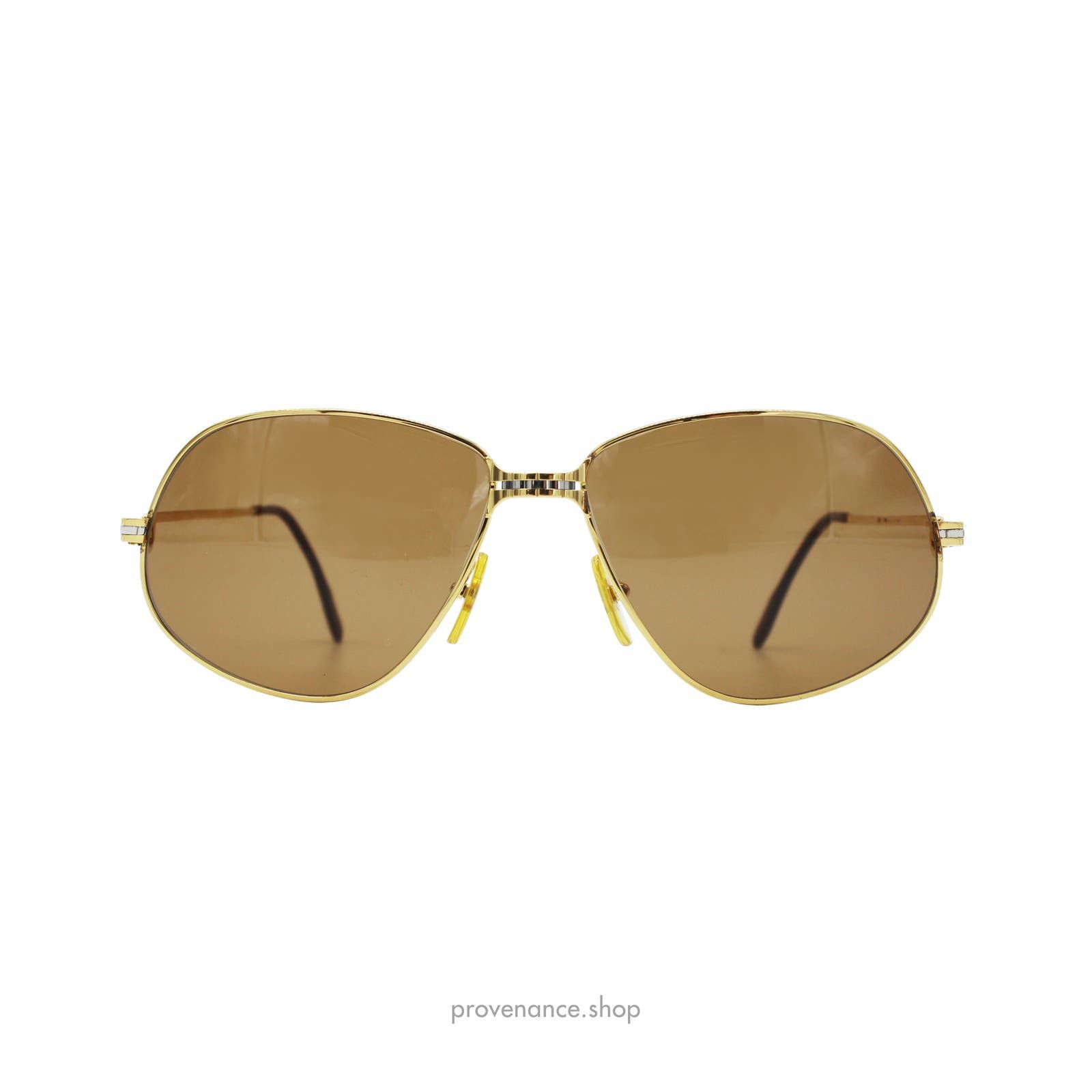 image of Cartier Panthere Gm Sunglasses in Brown, Men's