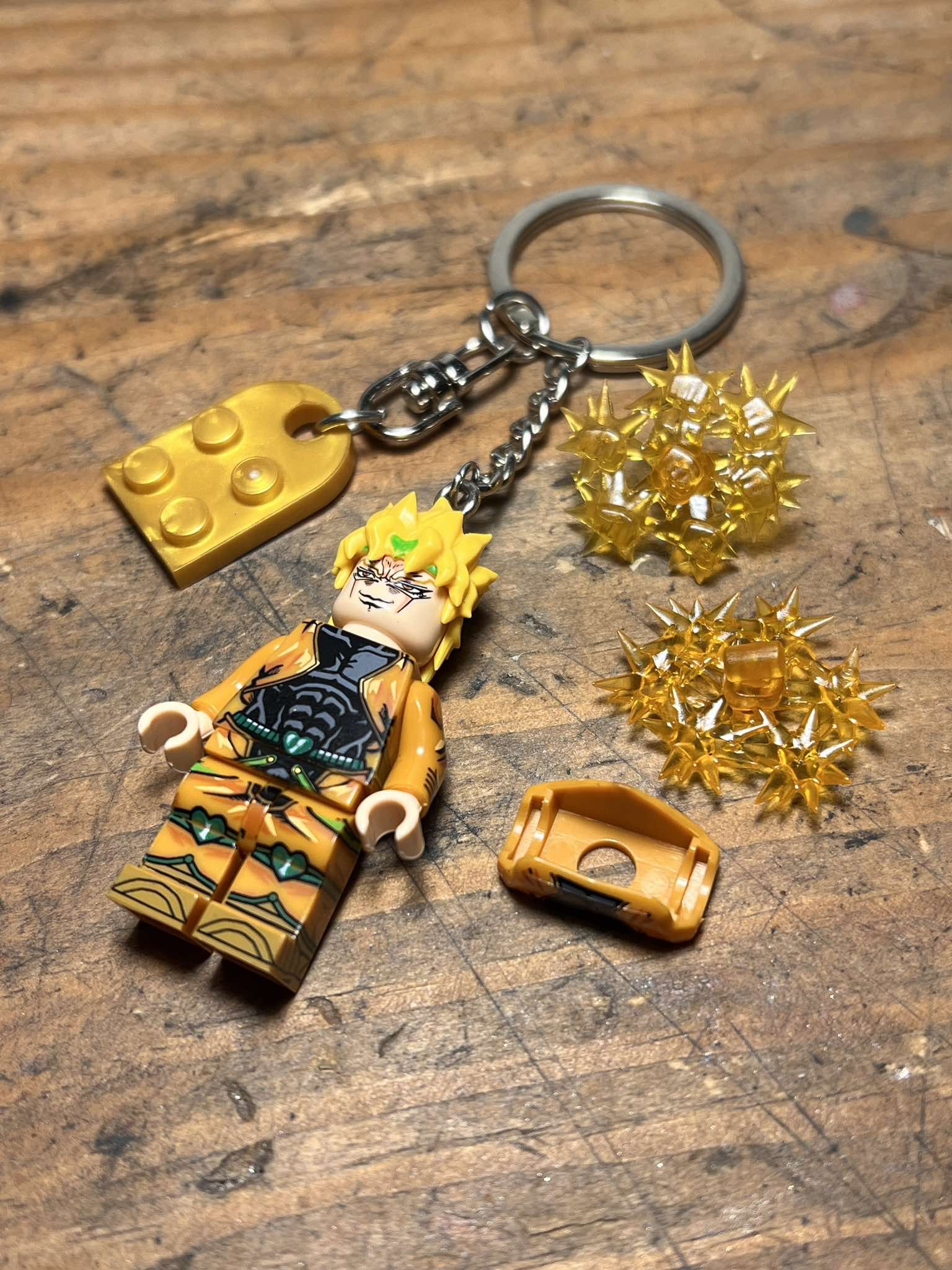 Other Jojo jotaro Dio anime minifigure keychain keyring Size ONE SIZE - 9 Thumbnail