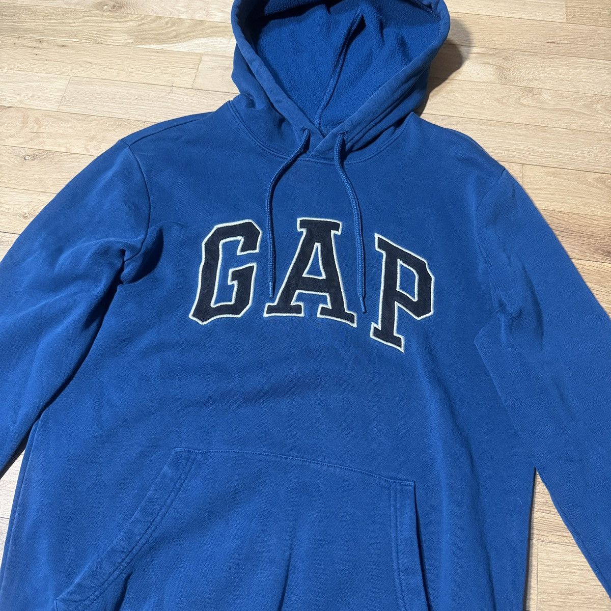 Gap × Vintage Vintage GAP Y2k Athletic Embroidered Spell Out Hoodie Mens Size US XS / EU 42 / 0 - 2 Thumbnail