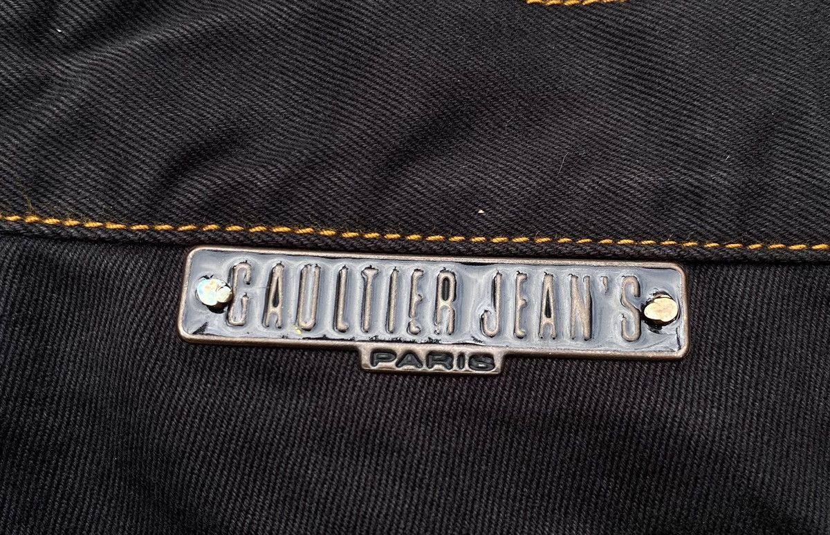 Jean Paul Gaultier JPG - Archival Back Zip Plated Logo Pant Size 26" / US 2 / IT 38 - 8 Thumbnail