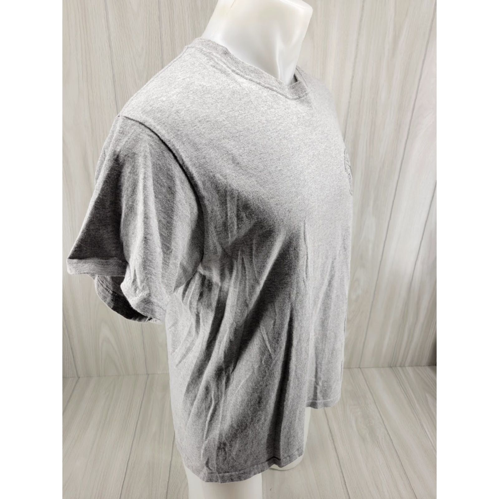 Vintage Mack's Prairie Wings Shirt Mens Large Gray Short Sleeve Crew Neck Size US L / EU 52-54 / 3 - 7 Thumbnail
