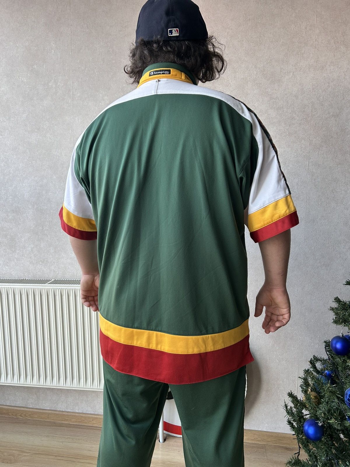 Champion Y2K 90s NBA Champion Seattle Supersonics Warm up Suit Size US XL / EU 56 / 4 - 7 Thumbnail