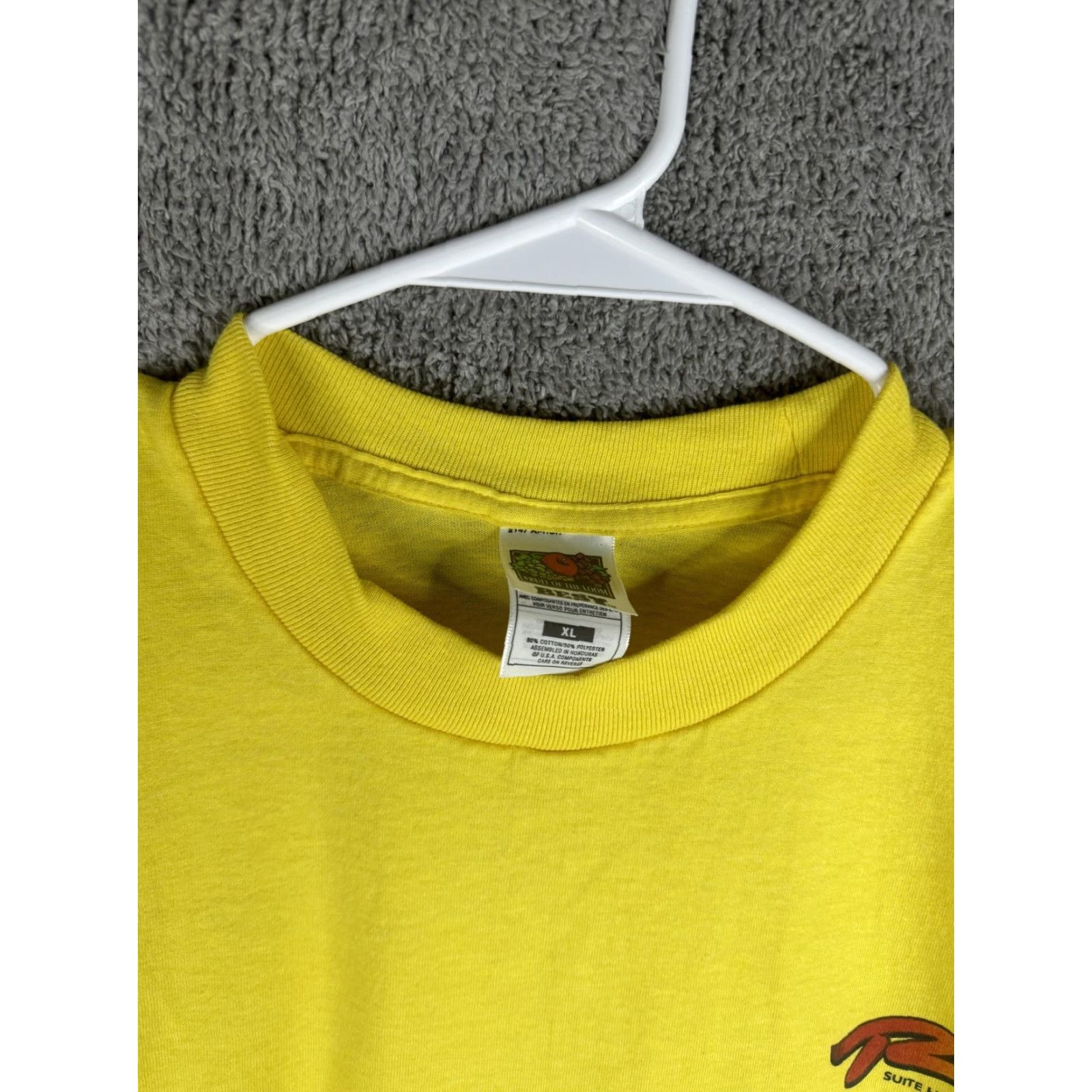 Fruit Of The Loom VINTAGE Rio Las Vegas Shirt Mens XL Yellow Casino Promo Fruit Of The Loom 90s Size US XL / EU 56 / 4 - 6 Thumbnail