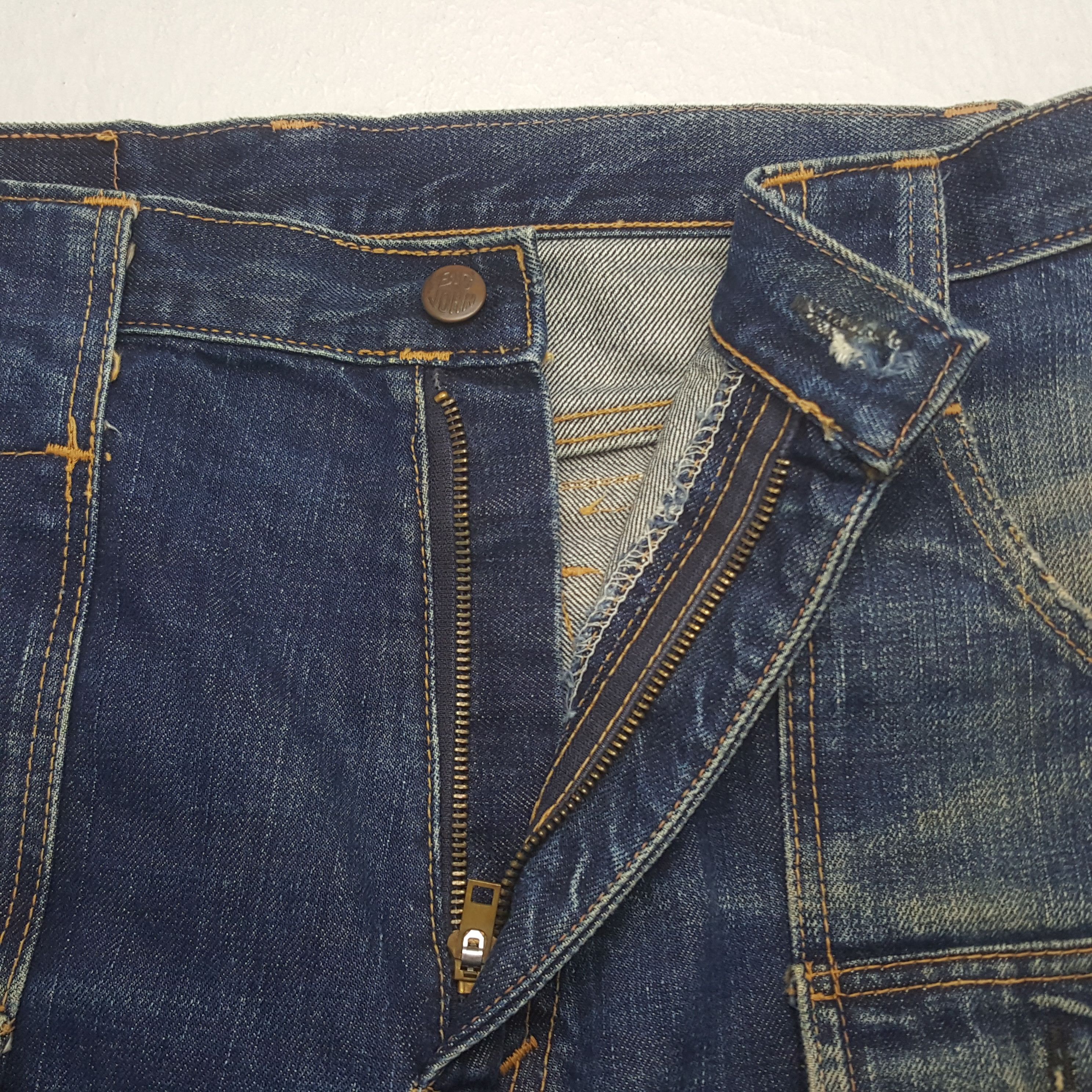 Big John Vintage Big John American Multi Pocket Denim Jeans RR17 Size US 31 - 7 Thumbnail