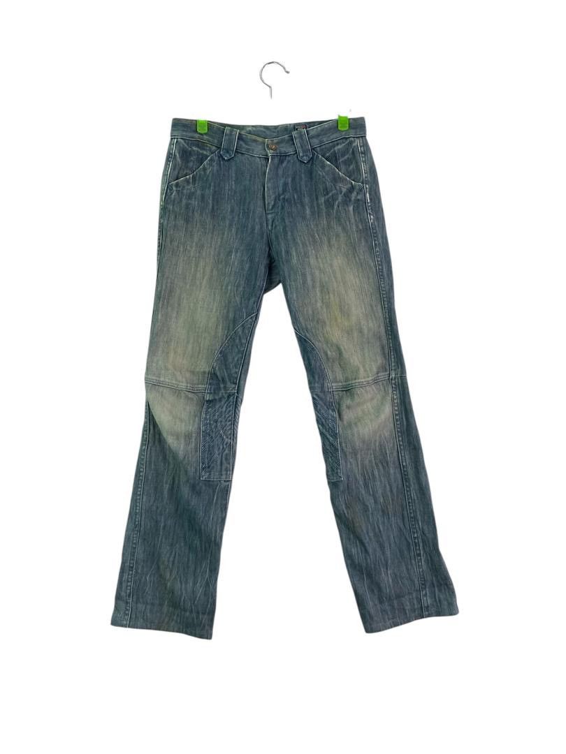 Japanese Brand Vtg 90s BARTACK japan denim stone wash work pant Size US 30 / EU 46 - 1 Thumbnail