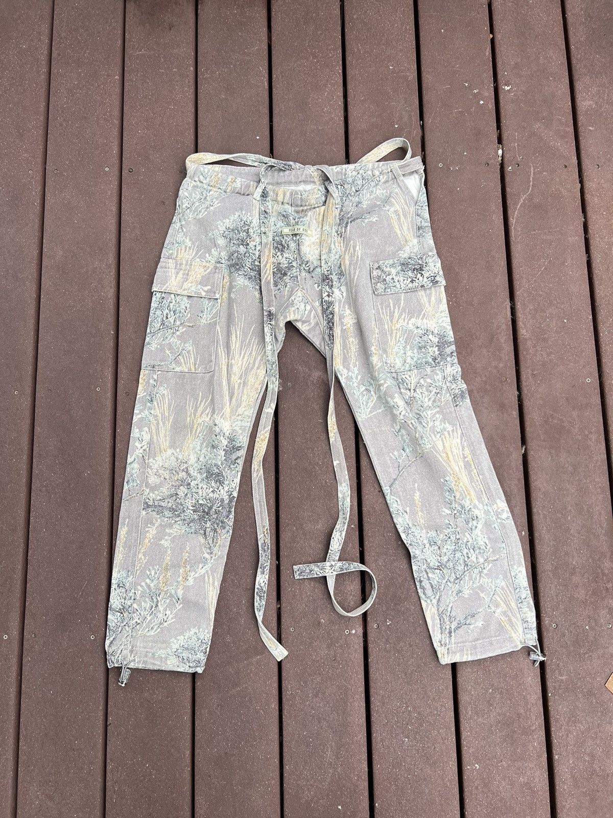 Fear of God Fear of God 6th Prairie Ghost Camo Jiujitsu pants | Grailed