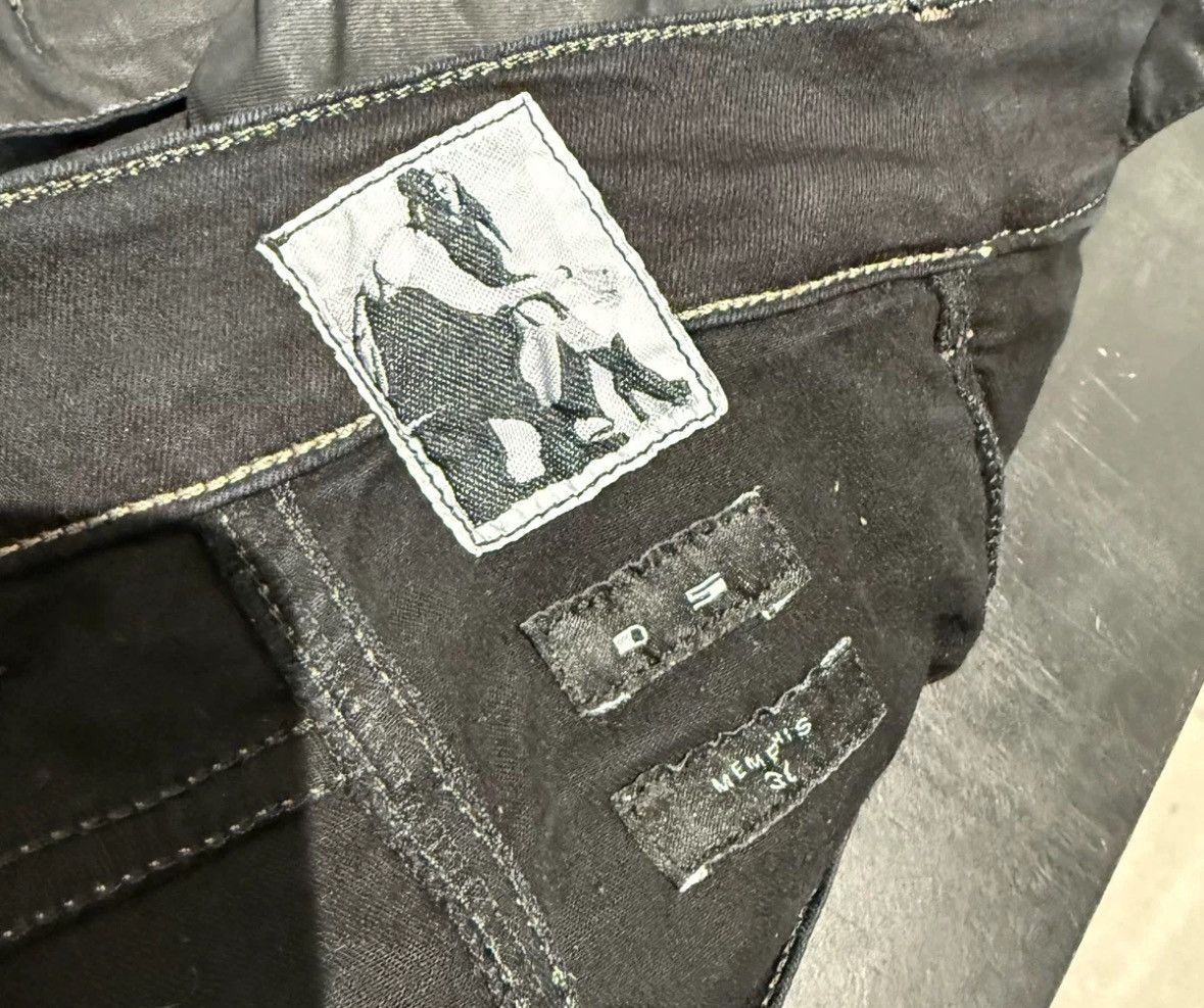Rick Owens Rick owens drkshdw double track wax motorcycle pants jeans Size US 30 / EU 46 - 5 Thumbnail