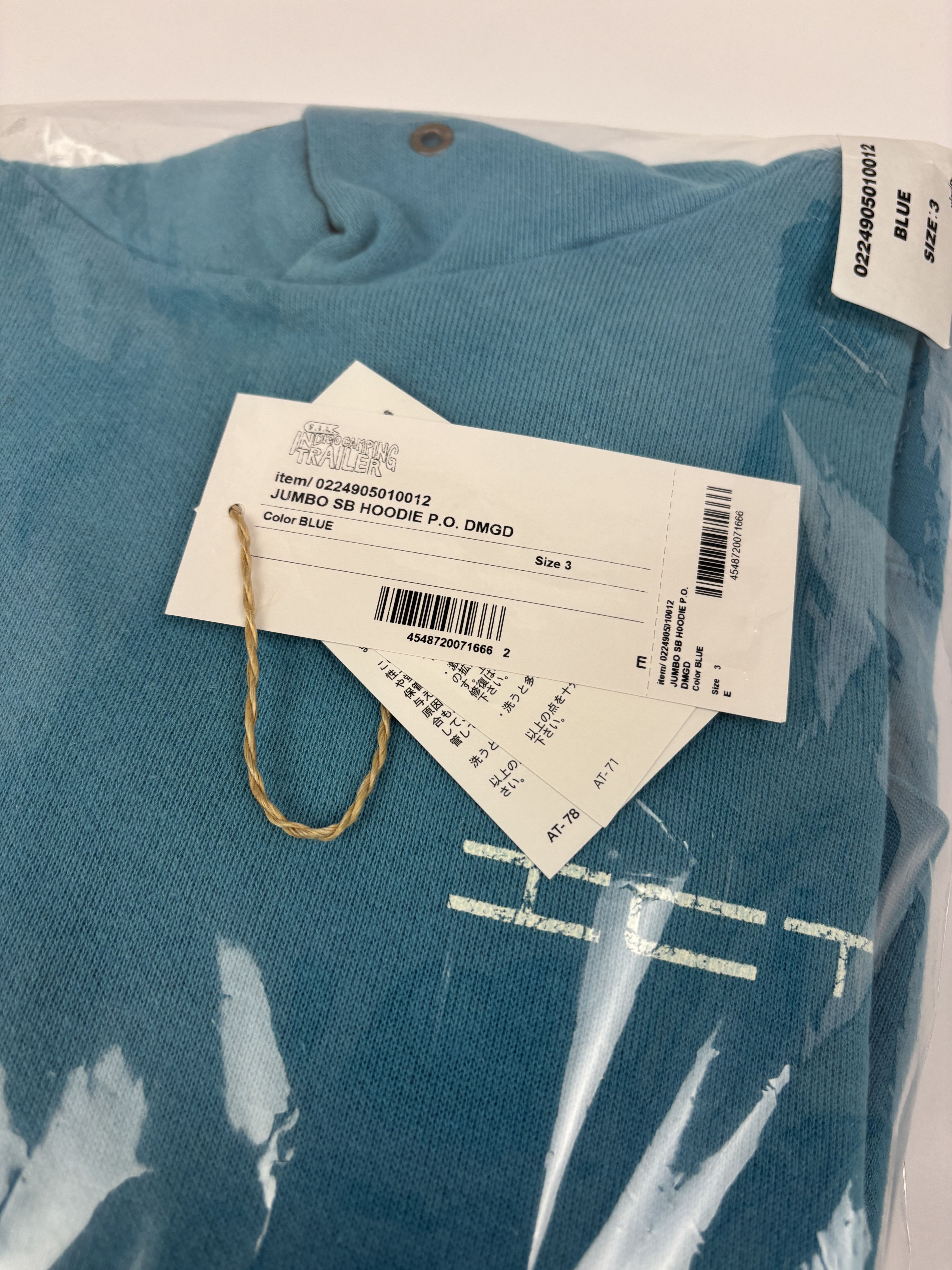 Visvim Visvim ICT Jumbo P.O. Hoodie Dmgd Size 3/L Size US L / EU 52-54 / 3 - 3 Thumbnail