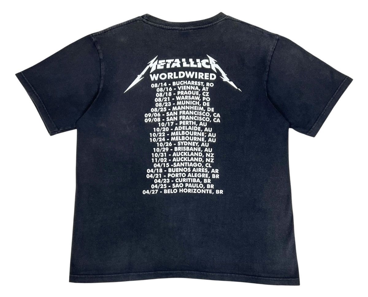 Band Tees Vintage Metallica Hardwired To Self-Destruct World Tour Tee Size US L / EU 52-54 / 3 - 2 Thumbnail
