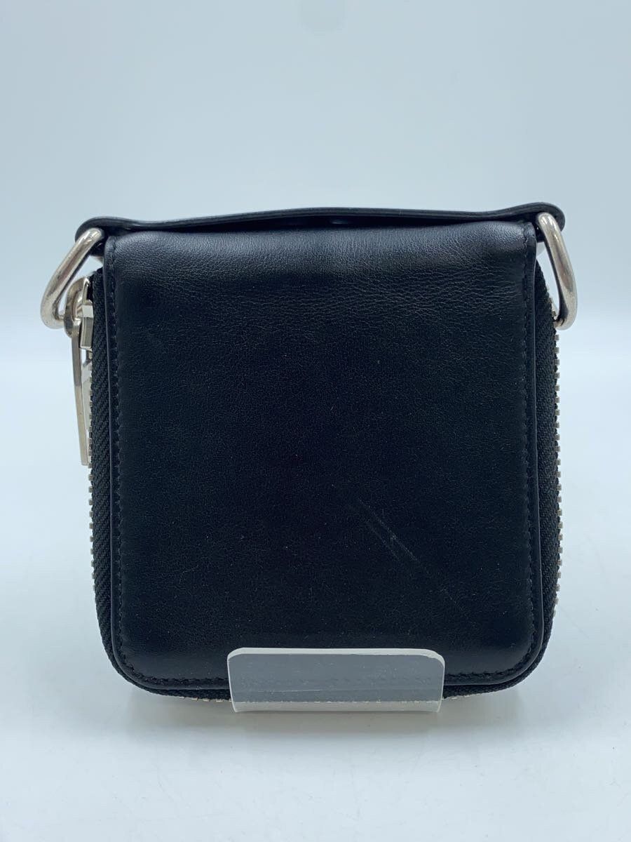 Balenciaga Balenciaga Leather Bi-Fold Wallet Black Size ONE SIZE - 2 Thumbnail
