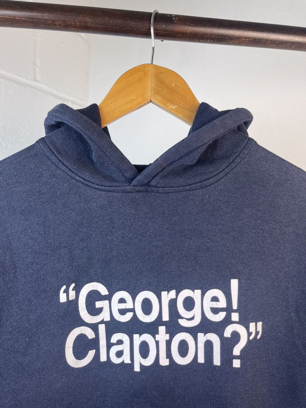 Hysteric Glamour 90s Hysteric Glamour “George!Clapton?” Hoodie Size US M / EU 48-50 / 2 - 5 Thumbnail