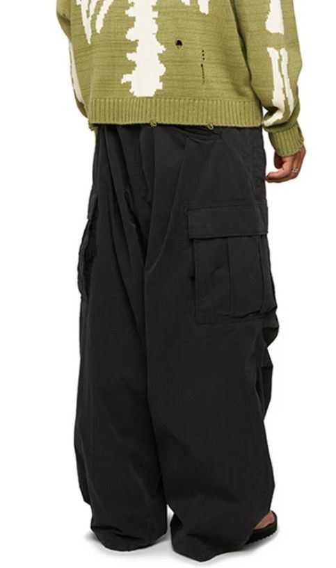 Kapital Kapital rip stop jumbo cargo pants black new 2 Size US 32 / EU 48 - 15 Thumbnail
