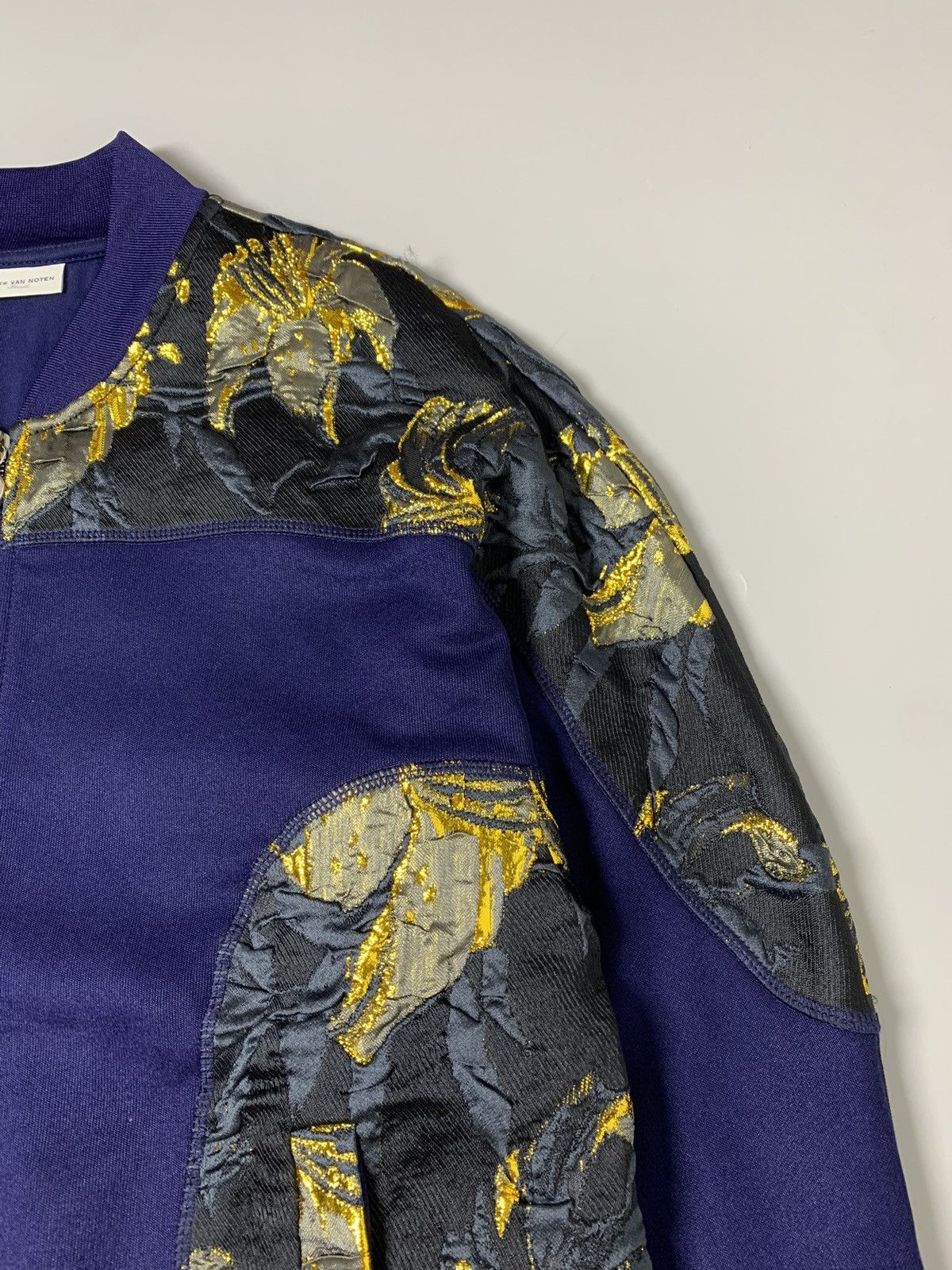 Dries Van Noten Dries Van Noten Floral Print — Bomber Jacket Size US S / EU 44-46 / 1 - 9 Thumbnail