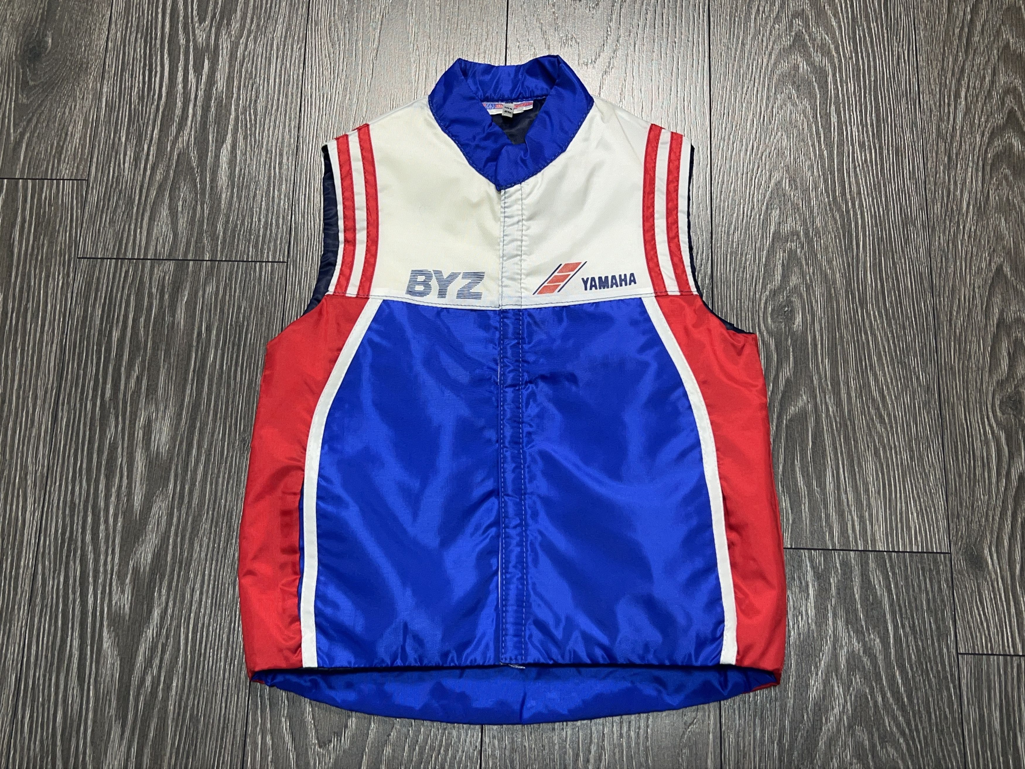 Yamaha Junior Kids Vintage BYZ Old School BMX Dirt Jump Gilet 164cm Size US XS / EU 42 / 0 - 2 Thumbnail