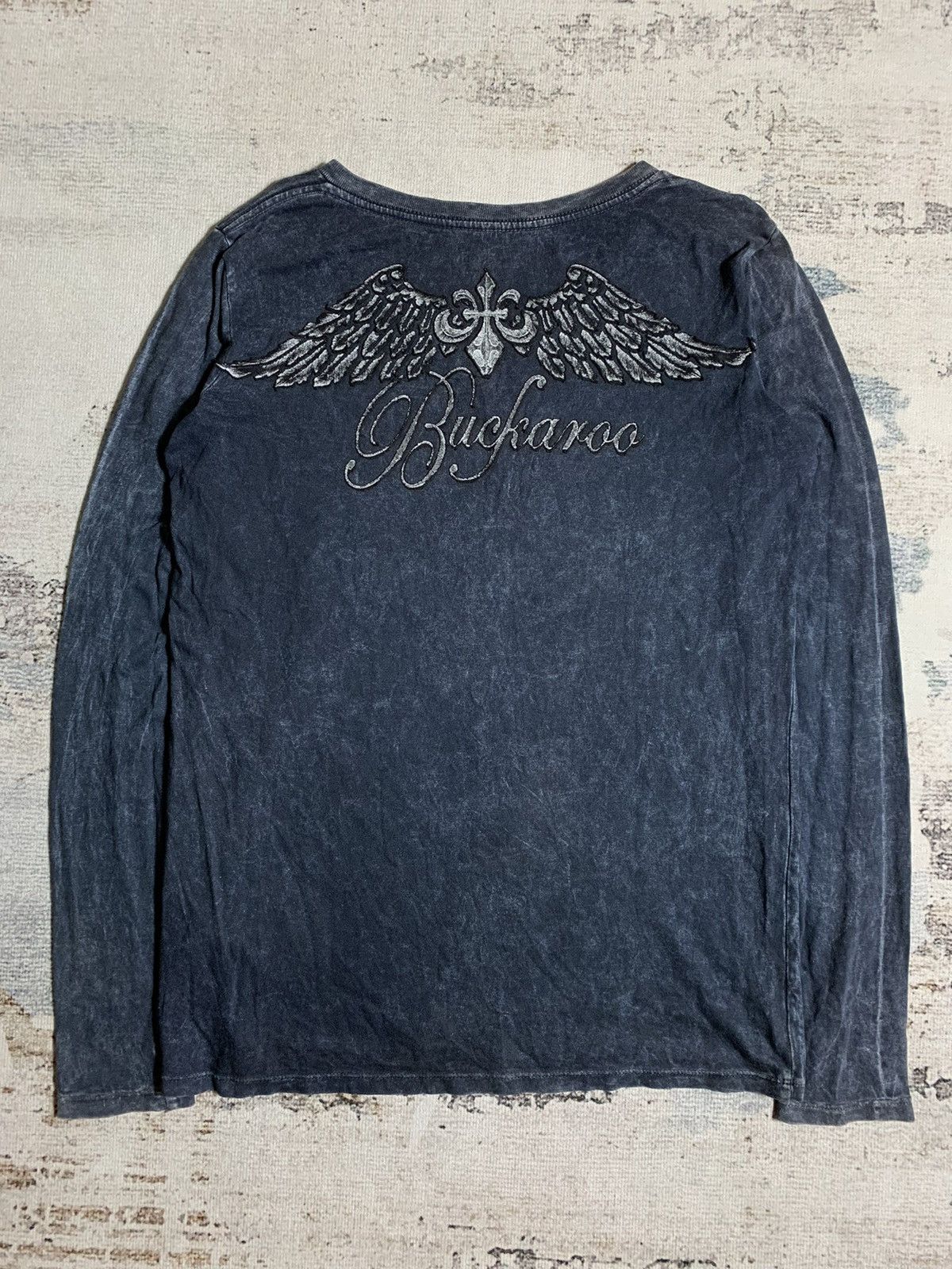 14th Addiction × Le Grande Bleu (L.G.B.) × PPFM Japanese Gothic Skull Long Sleve Style Buckaro Size US M / EU 48-50 / 2 - 3 Thumbnail