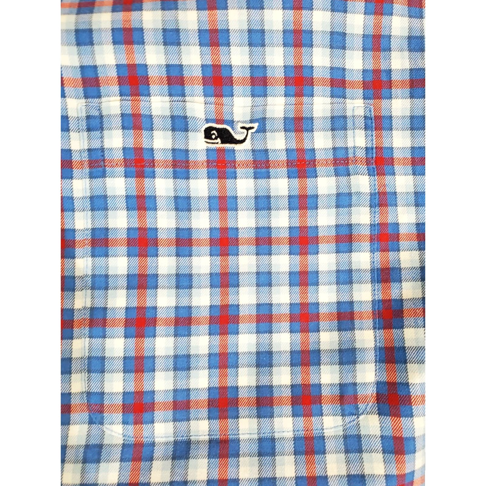 Vineyard Vines Vineyard Vines Button-Up Shirt Mens XL Blue Check Tucker Classic Fit Size US XL / EU 56 / 4 - 3 Thumbnail