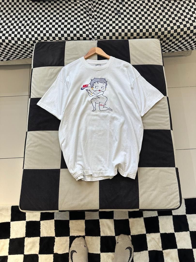 Fruit Of The Loom × Vintage VINTAGE BETTY BOOP RIPOFF NIKE Size US XL / EU 56 / 4 - 1 Thumbnail
