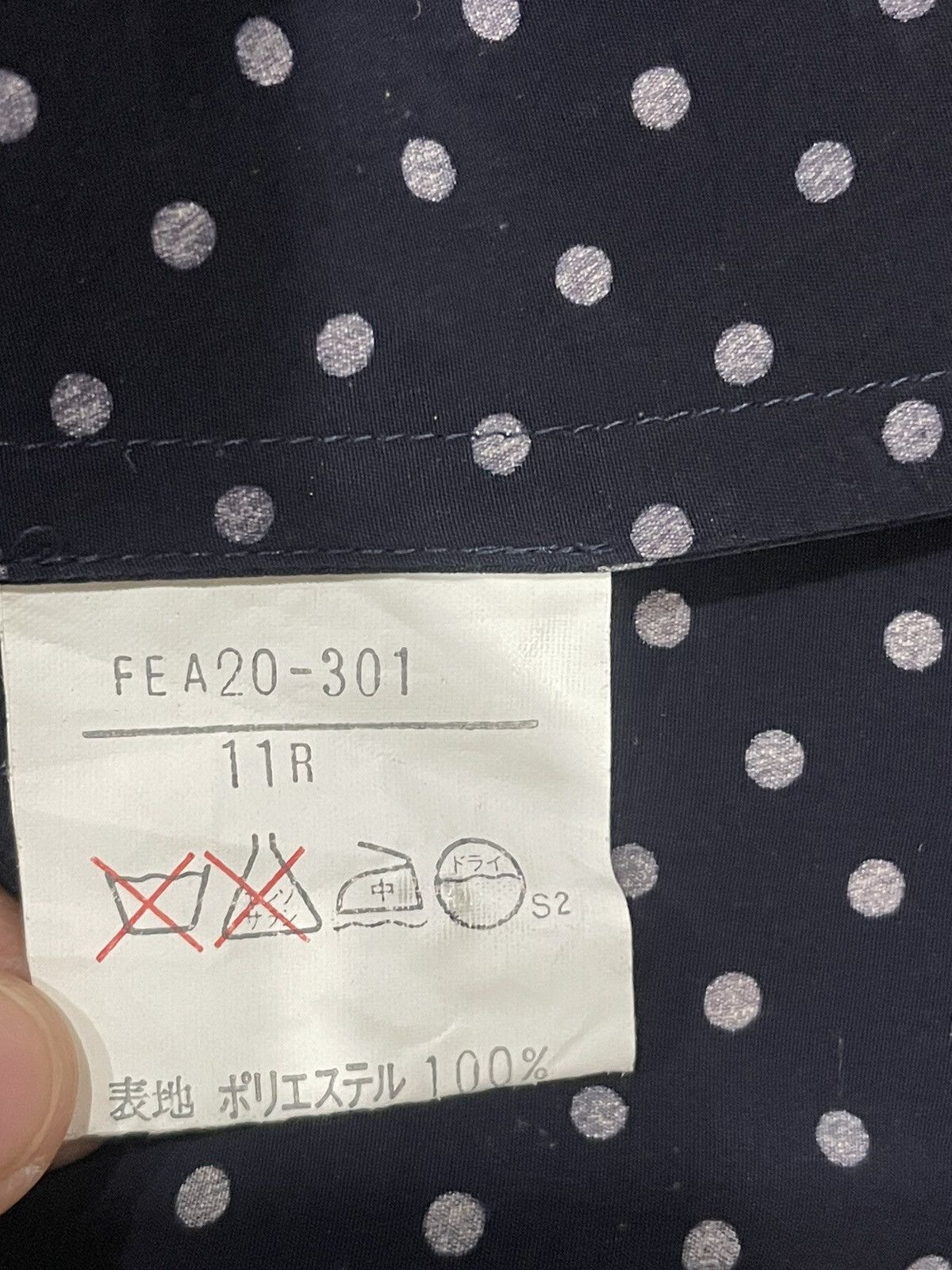 Burberry Burberry Polka Dots Blouse Size ONE SIZE - 5 Thumbnail