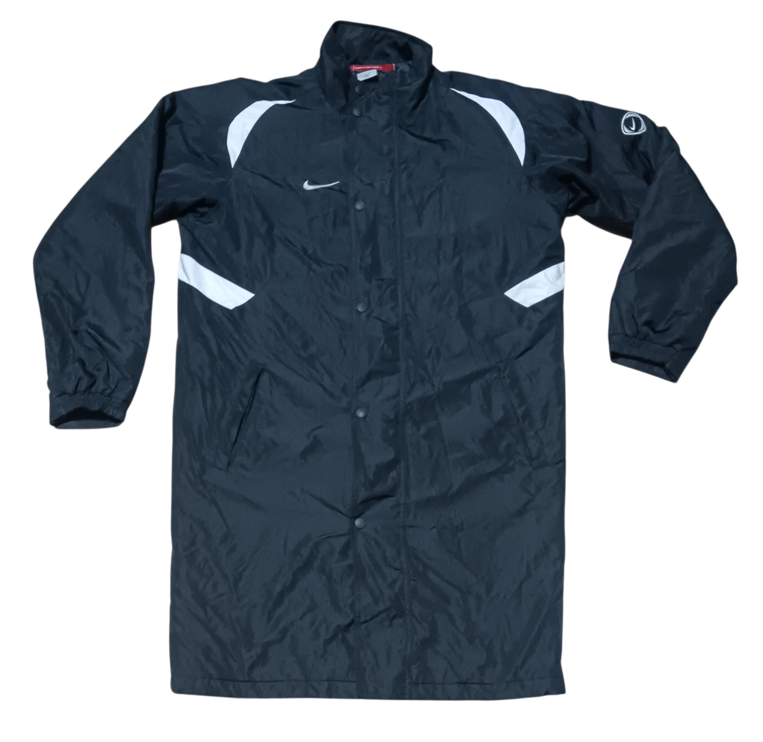 Nike VINTAGE Y2K NIKE FOOTBALL COACH JACKET Size US S / EU 44-46 / 1 - 1 Thumbnail