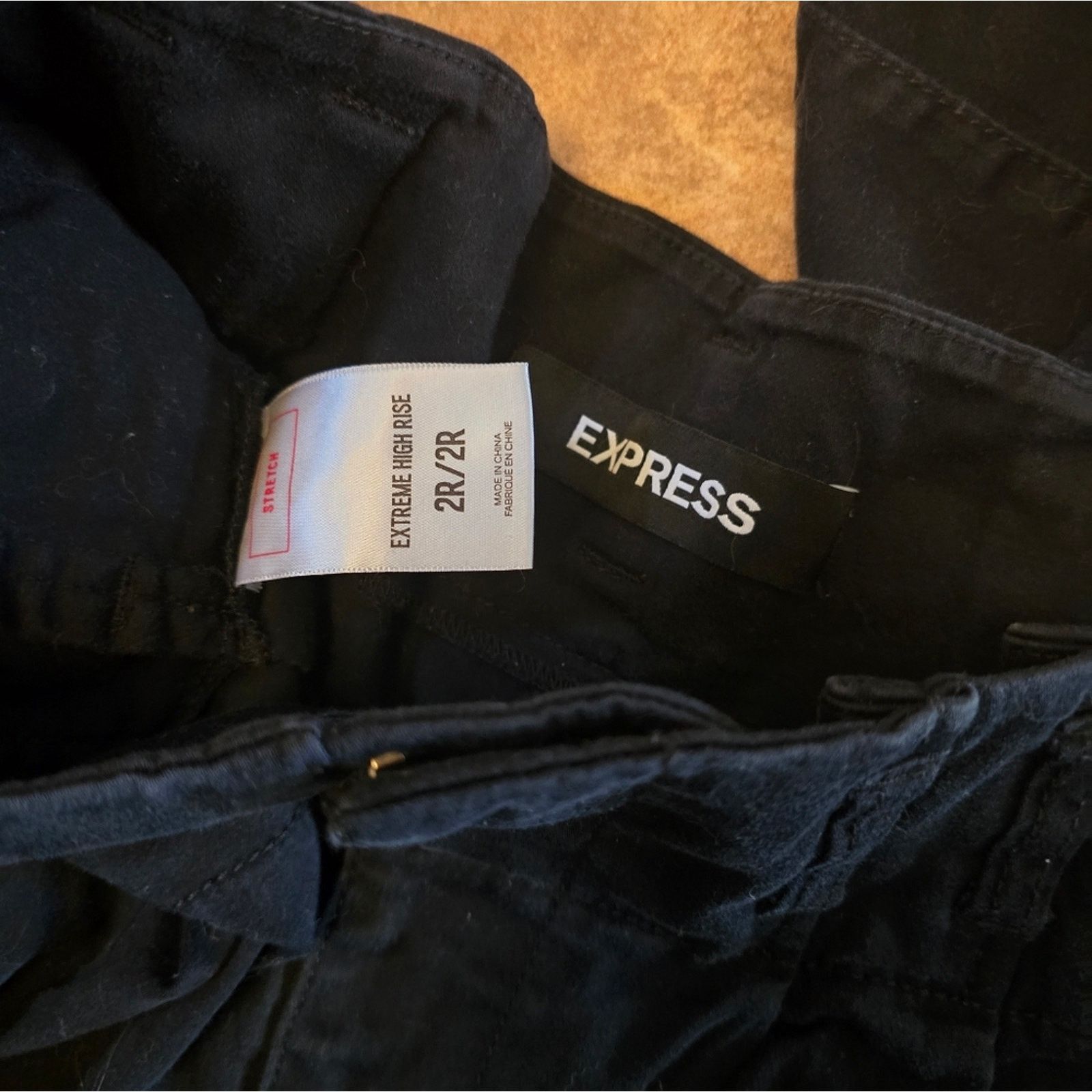 Express Black Extreme High Rise Express Skinny Pant Size 26" / US 2 / IT 38 - 3 Thumbnail