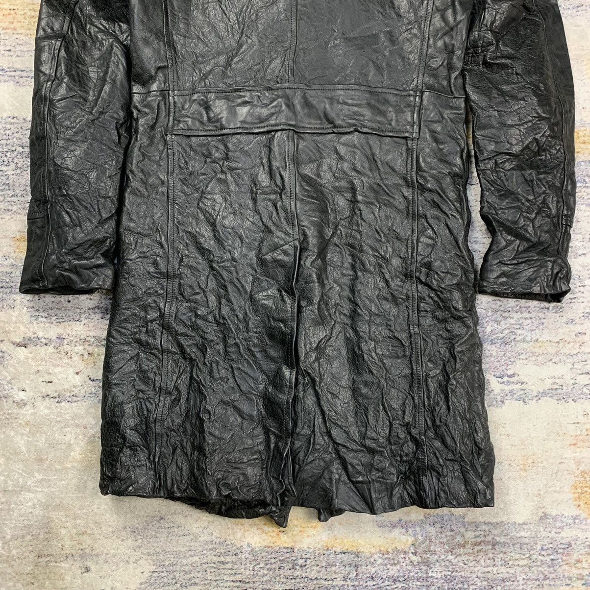 RIPVANWINKLE Rip van winkle aw 2012 wrinkle coat horse leather jacket Size US M / EU 48-50 / 2 - 14 Thumbnail