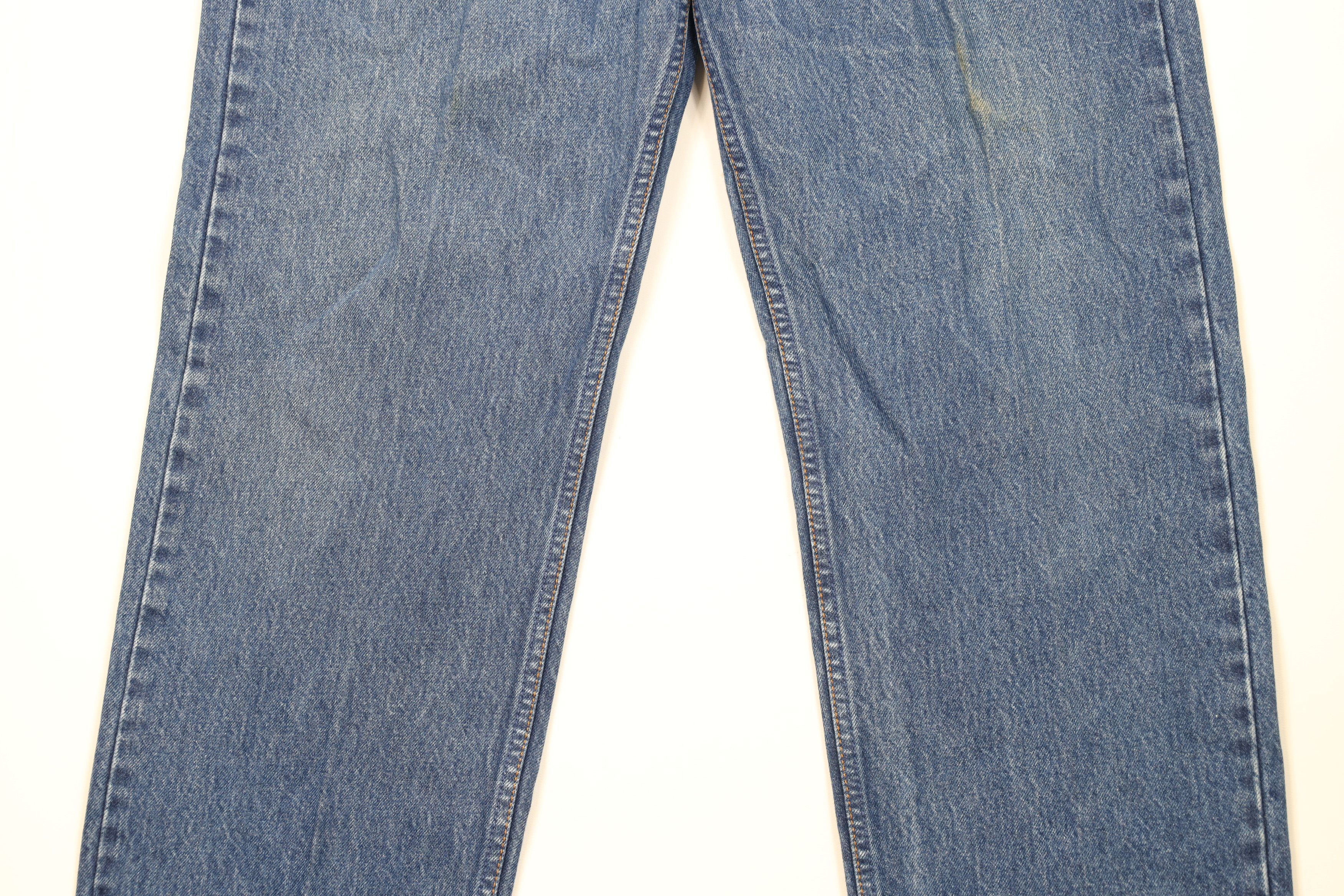 Levi's Vintage 90s Levis 505 Orange Tab Regular Straight Leg Jeans Size US 40 / EU 56 - 3 Thumbnail