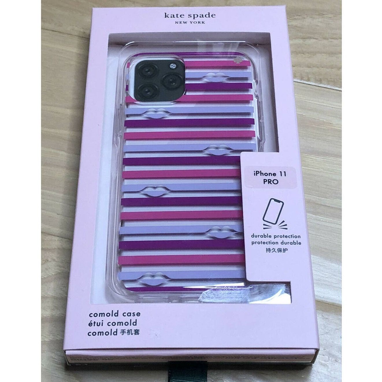 Kate Spade Kate Spade New York Lips with Stripe iPhone 11 PRO Case Size ONE SIZE - 1 Thumbnail