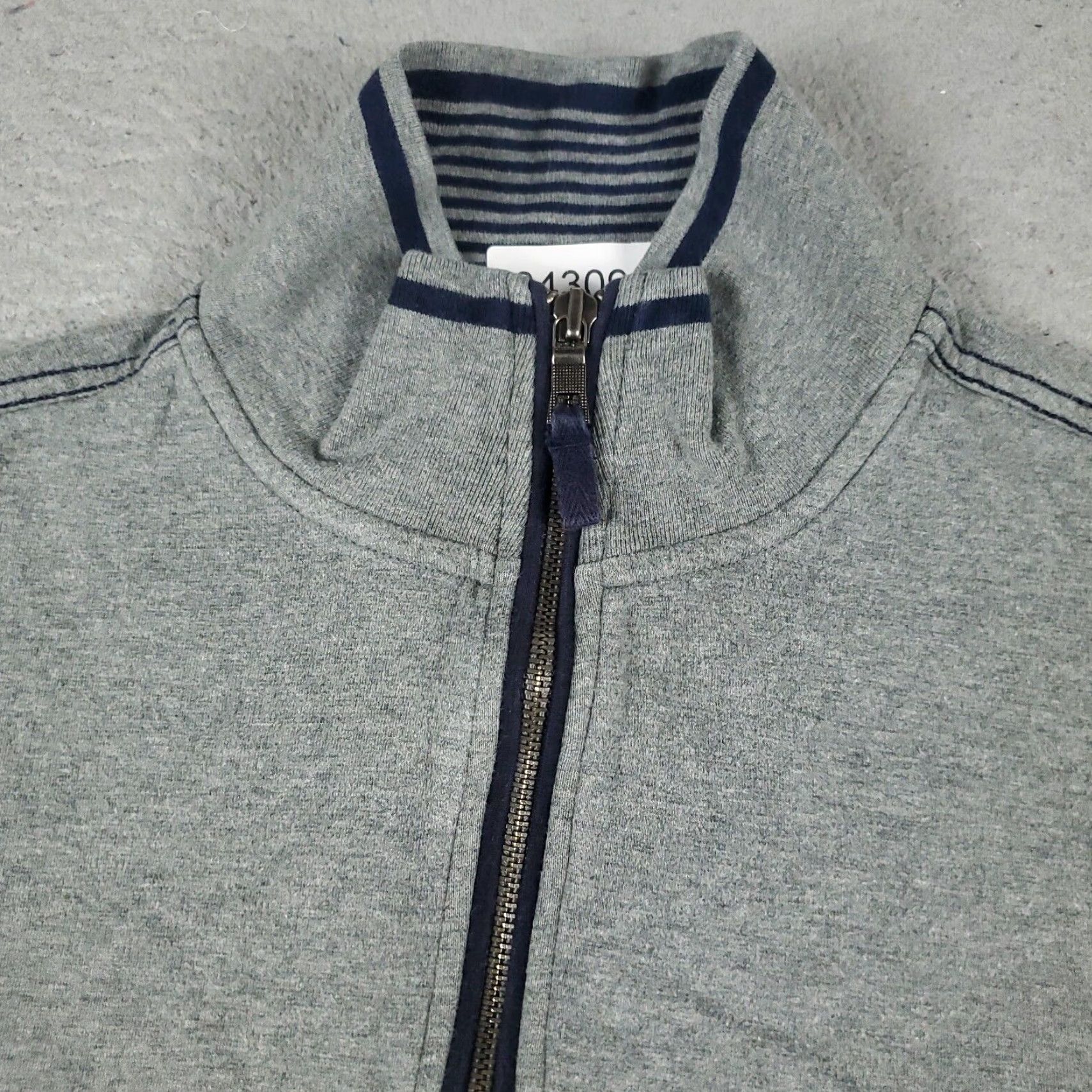 Nautica Nautica Sweater Mens Large Gray 1/4 Zip Pullover Casual Knit Size US L / EU 52-54 / 3 - 2 Thumbnail