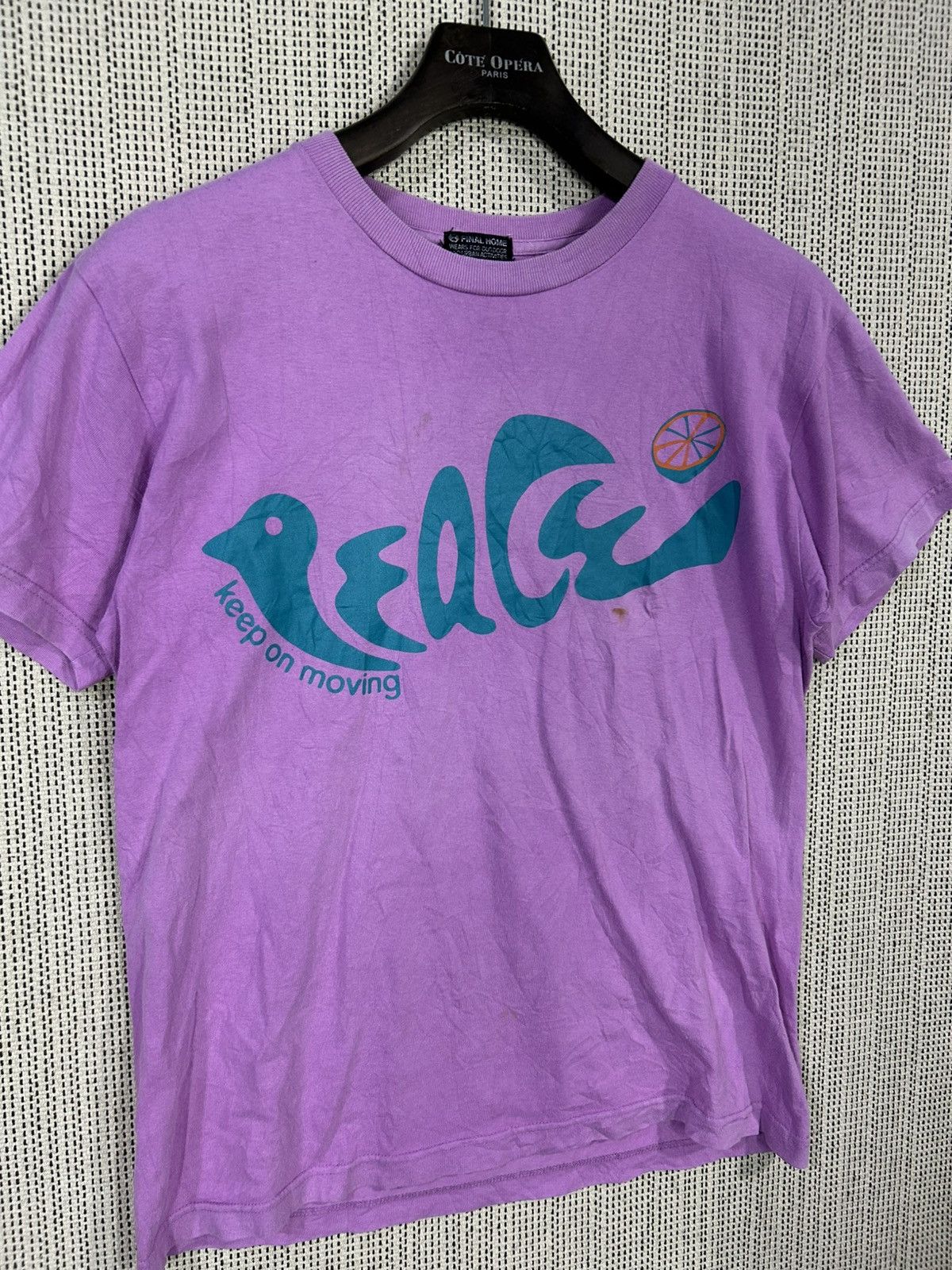 Final Home Vintage issey miyake final home peace tshirt Size US S / EU 44-46 / 1 - 8 Thumbnail