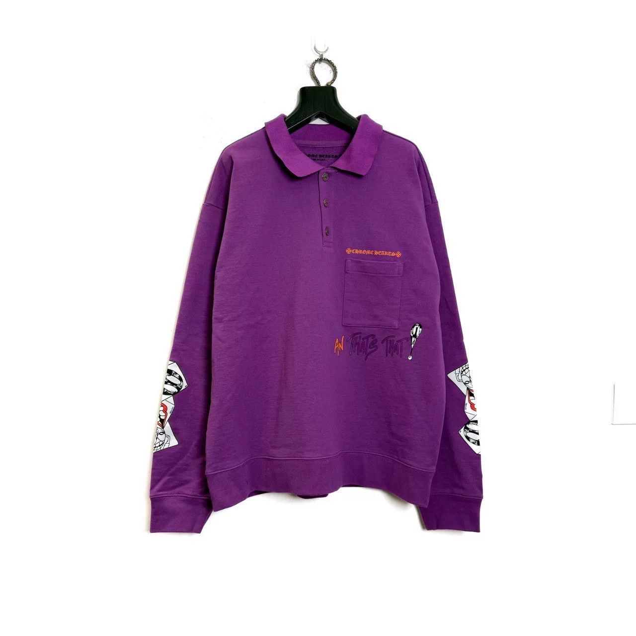 Chrome Hearts Chrome Hearts Matty Boy Purple Polo Sweatshirt Size US XS / EU 42 / 0 - 1 Thumbnail