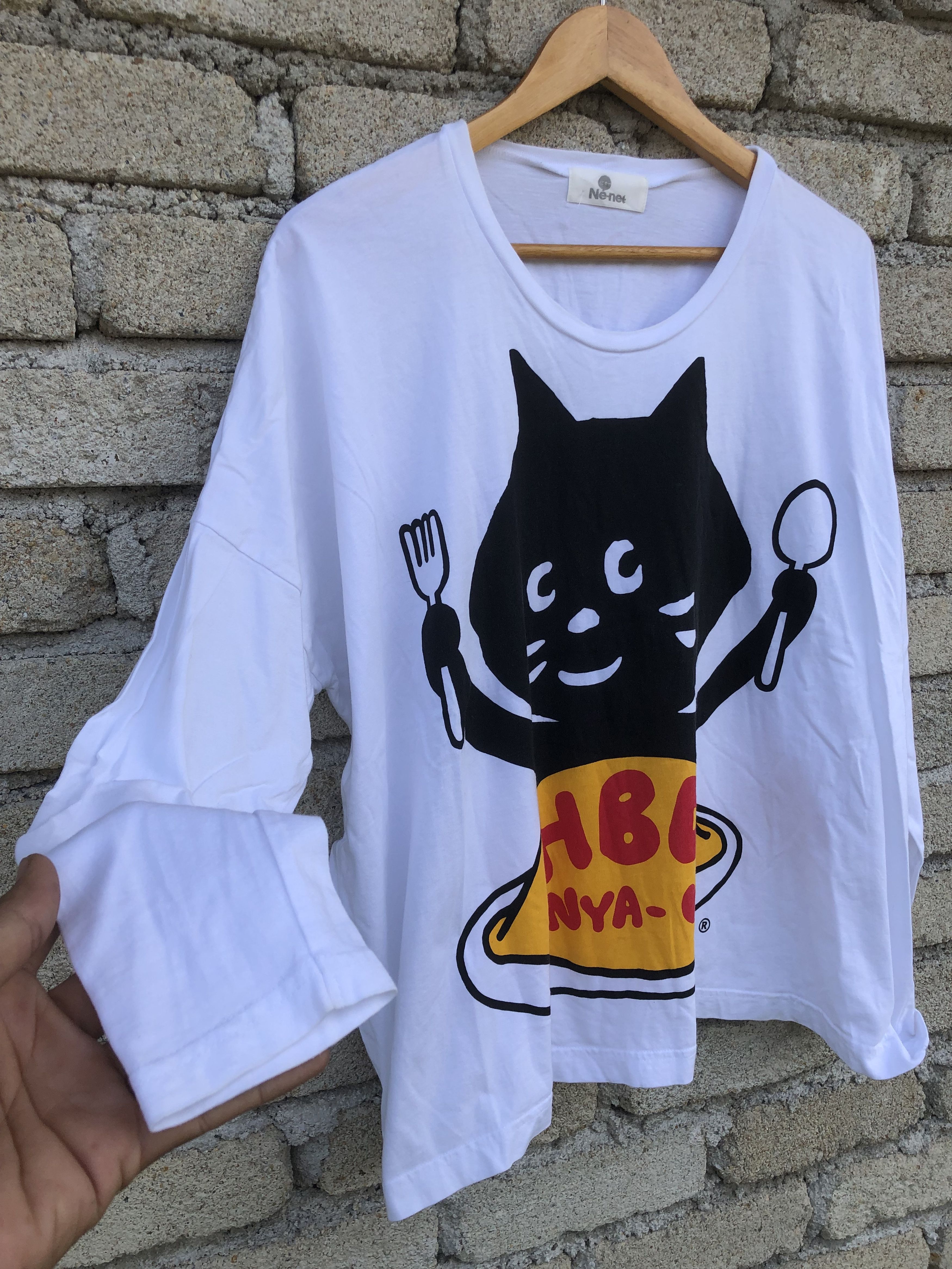 Issey Miyake Vintage Oversized Ne-Net HBD Nya by Issey Miyake Tee Size XXL / US 16-18 / IT 52-54 - 2 Thumbnail