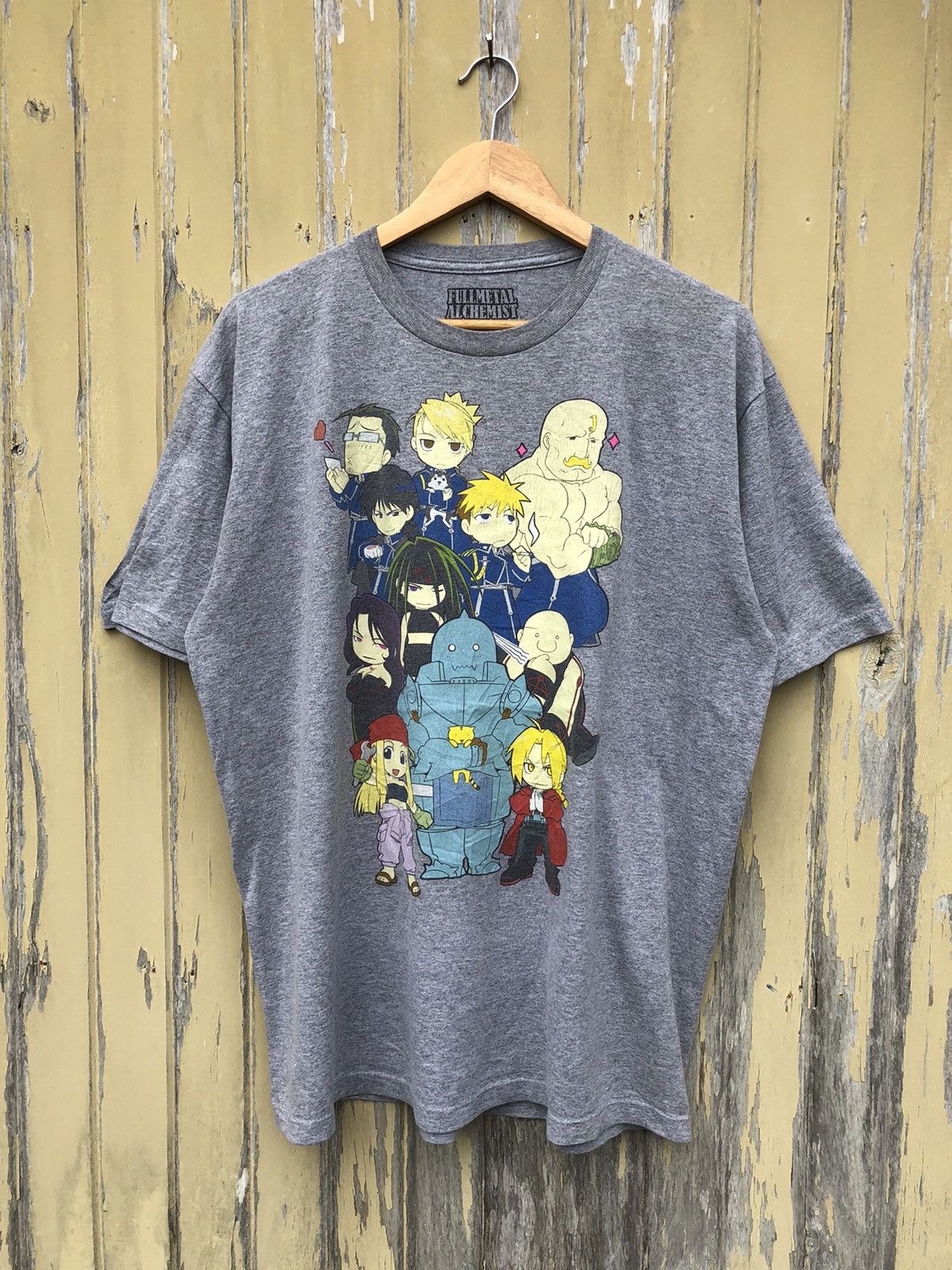 Cartoon Network × Japanese Brand × Vintage Vintage Y2K Anime Fullmetal Alchemist Full Character Tee Size US XL / EU 56 / 4 - 1 Thumbnail