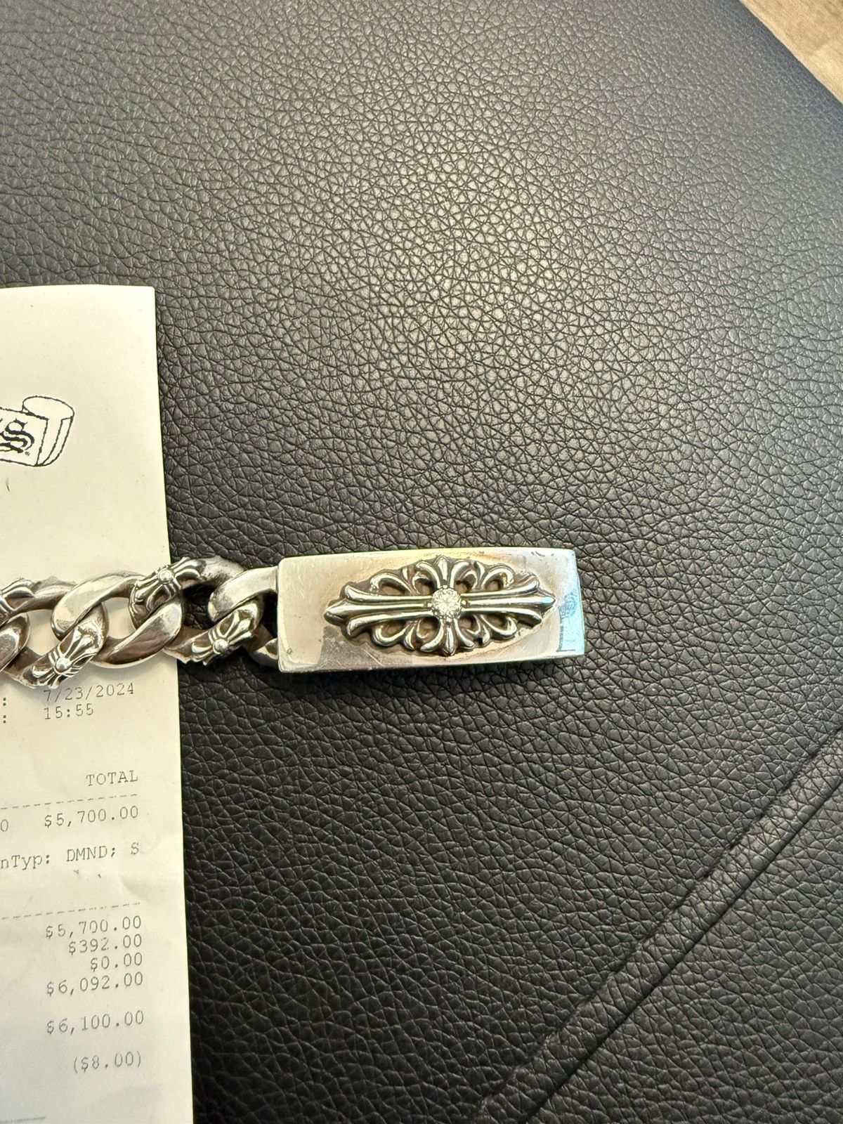 Chrome Hearts Chrome Hearts Floral Fancy Link Diamond Bracelet Size ONE SIZE - 4 Thumbnail