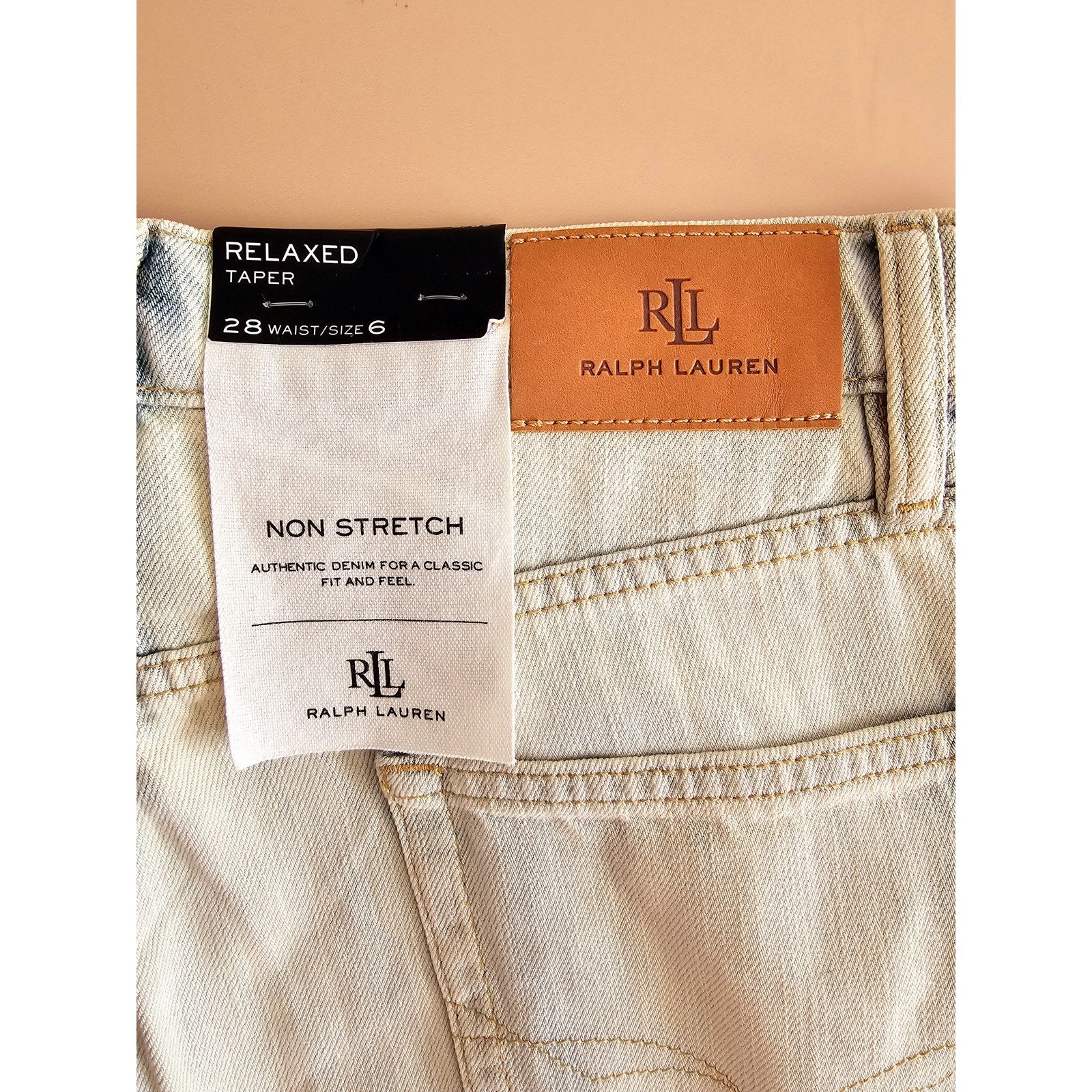 Lauren Ralph Lauren Ralph Lauren Patchwork Relax Tapered Ankle Jeans 28/6 Size 28" / US 6 / IT 42 - 13 Thumbnail