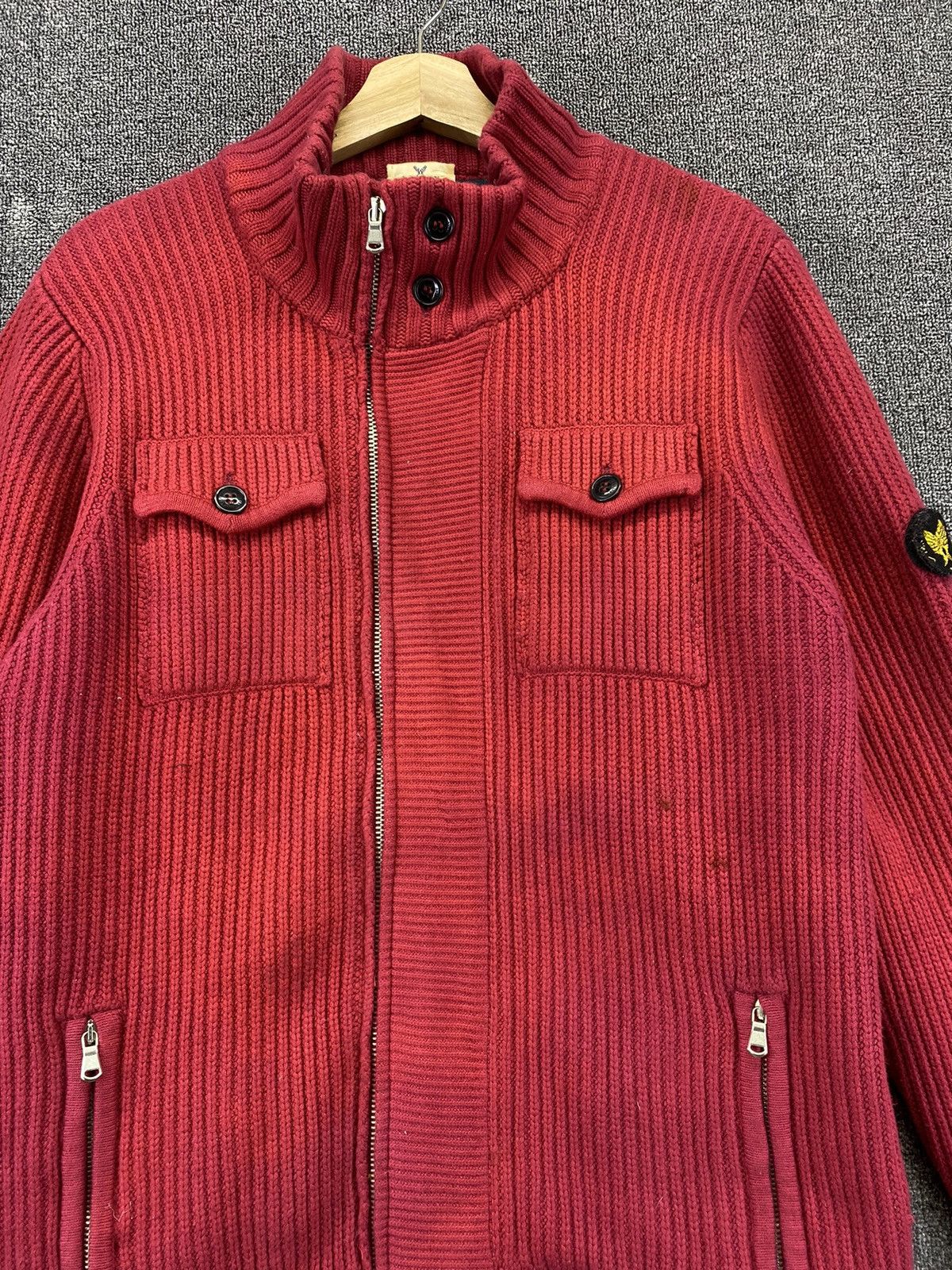 Avirex Vintage Avirex Civilian & Military Tailors Knitted Jacket Size US M / EU 48-50 / 2 - 5 Thumbnail