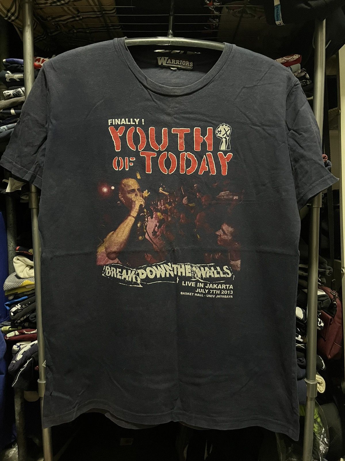 Band Tees Youth Of Today Break Down The Walls Tour Tee 2013s Size US L / EU 52-54 / 3 - 1 Thumbnail